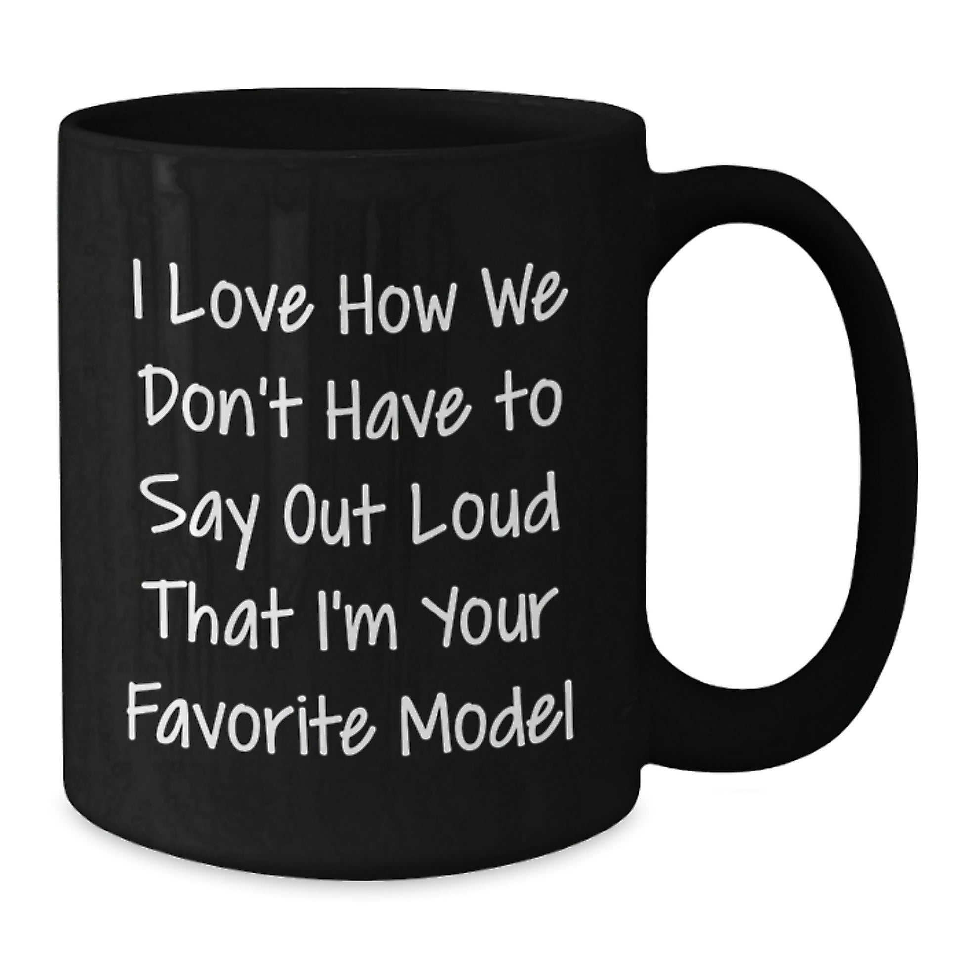 Funny Model Gifts for Men from Family, Unique Black Coffee Mugs with Inspirational Quote for Graduation - Additional