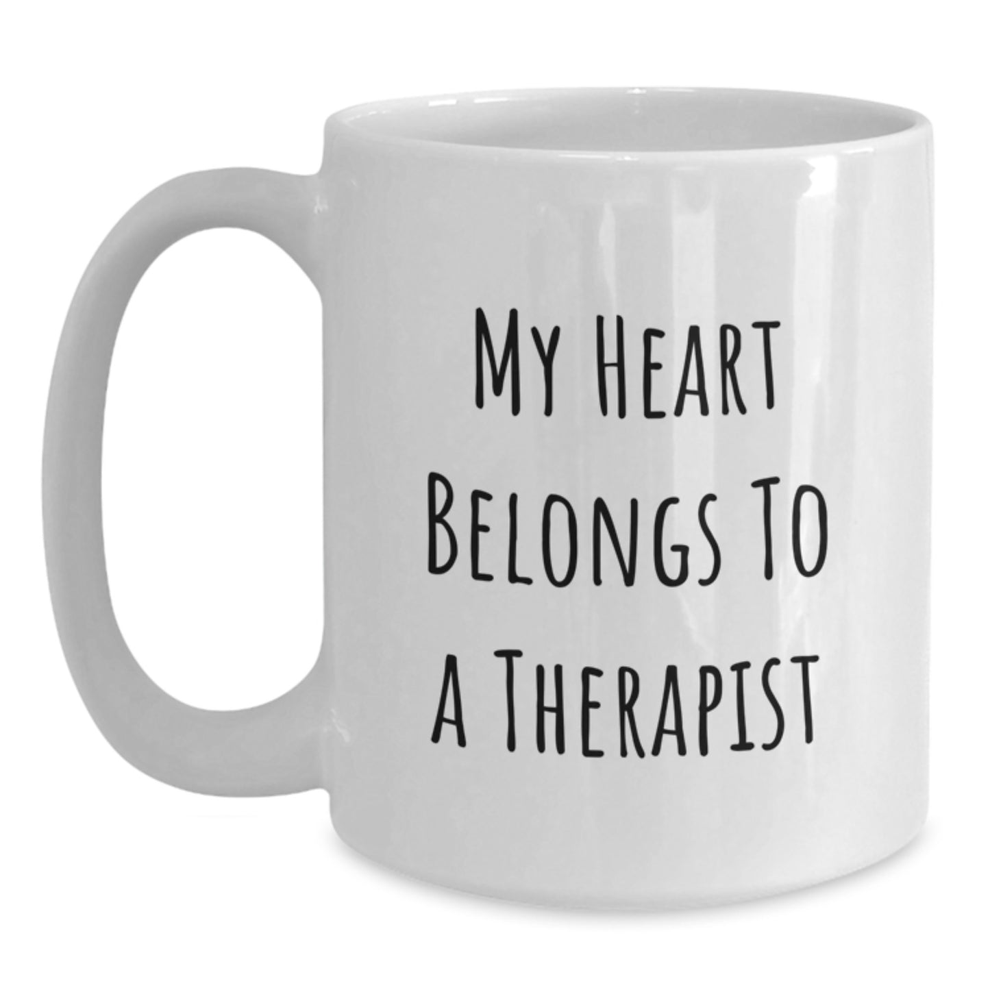 Funny Quote White Coffee Mug Gifts for Therapist from Friends - Main