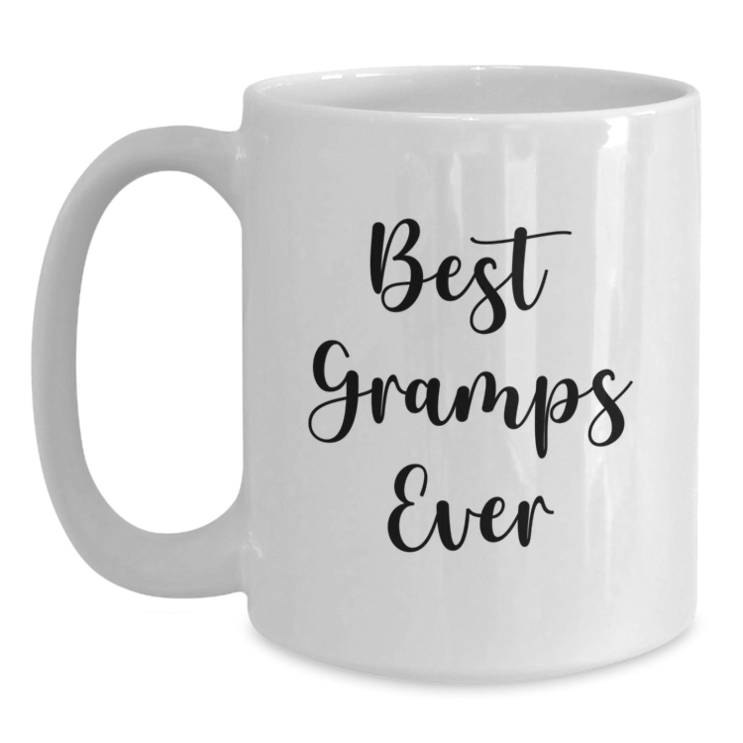 Funny Quote Gramps Gifts for Men White Coffee Mug, Best Gramps Ever Christmas Unique Gifts, White Ceramic Mug Gifts from Family - Main