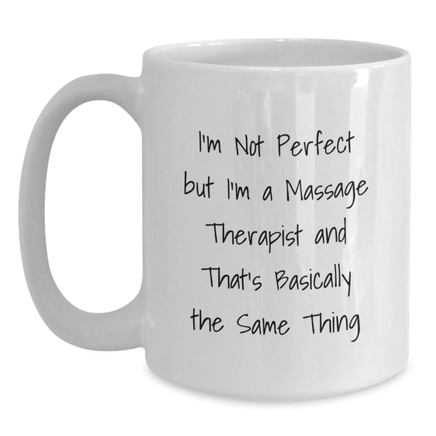 Funny Massage Therapist Gifts from Family - White Coffee Mug for Christmas Unique Presents - Main