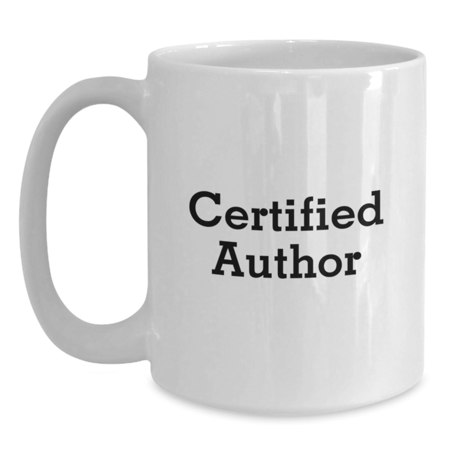 Funny Author Gifts, White Coffee Mug, 'Laugh Often, Cry Never' Quote for Graduation - Gifts from Friends to Author - Main