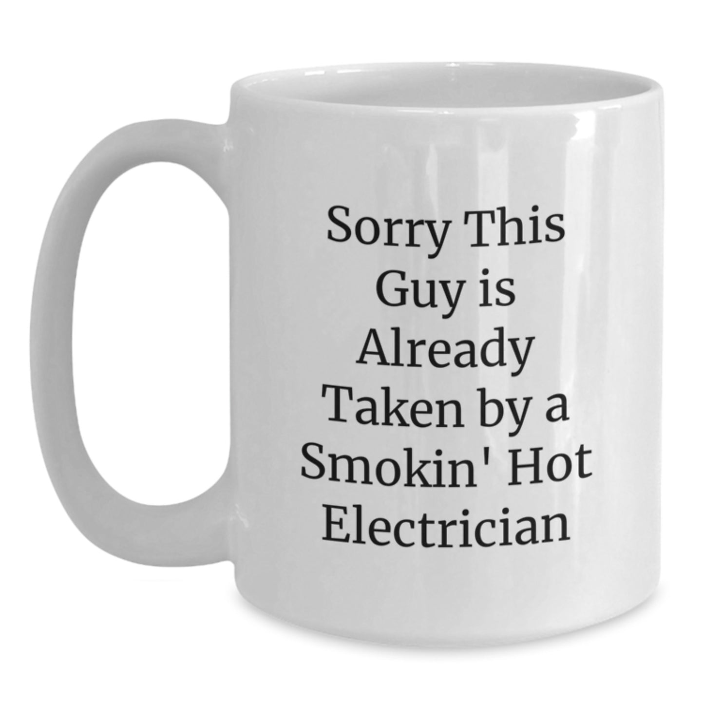 Funny Electrician Gifts, Electrician White Coffee Mug, Gifts from Friends to Electrician Graduate, Perfect Encouragement for Electrician's New Chapter - Main