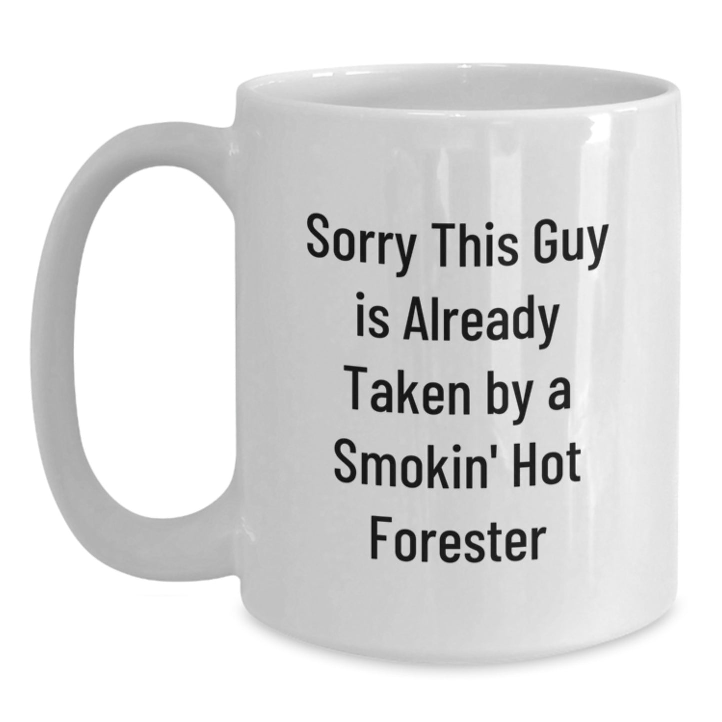 Funny Forester Gifts, White Coffee Mug, Christmas Unique Presents for Forester Fans - Main