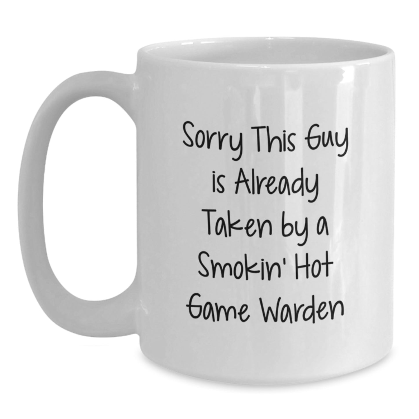 Funny Gift for Game Warden, White Coffee Mug, Gifts from Friends, Christmas Unique Gifts, Game Warden Enthusiast Mug - Main