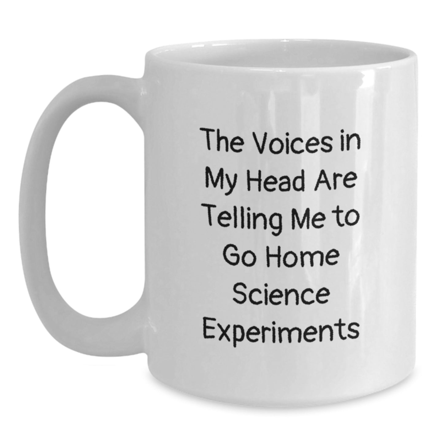 Funny Home Science Experiments White Coffee Mug Gifts from Family - Christmas Unique Presents for Friends and Family - Main