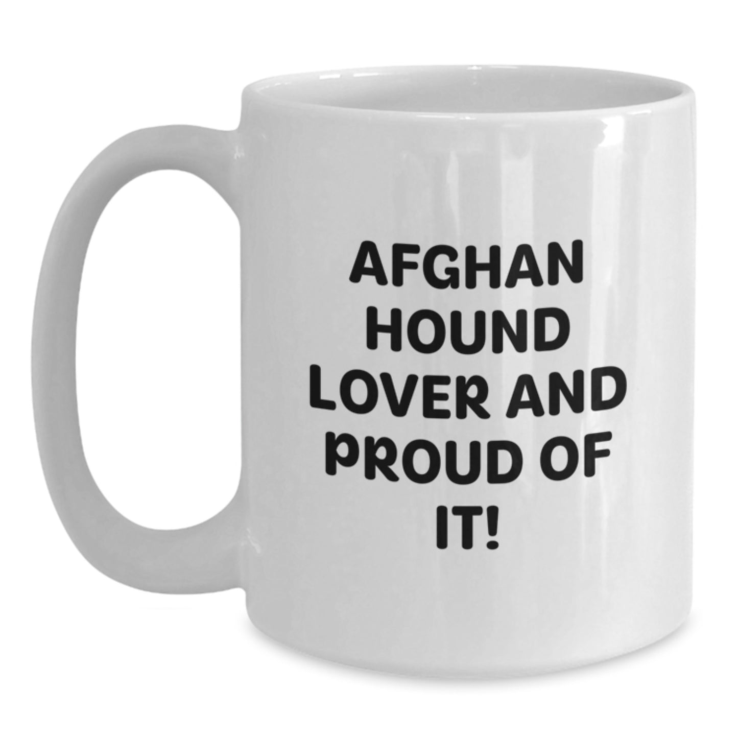 Funny Afghan Hound Dog Lovers Gifts from Family, White Coffee Mugs for Afghan Hound Dog Enthusiasts, Birthday Unique Gifts - Main