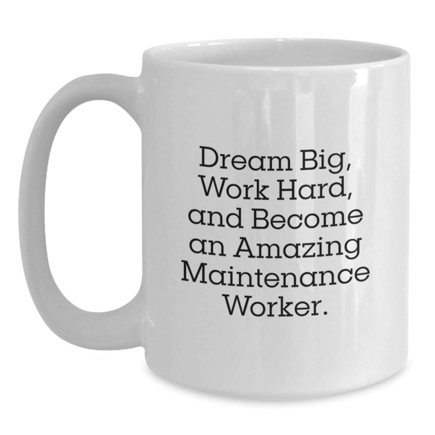 Unique Gifts for Maintenance Worker Men from Coworkers - Funny Maintenance Worker White Coffee Mug for Christmas Unique Gifts - Main