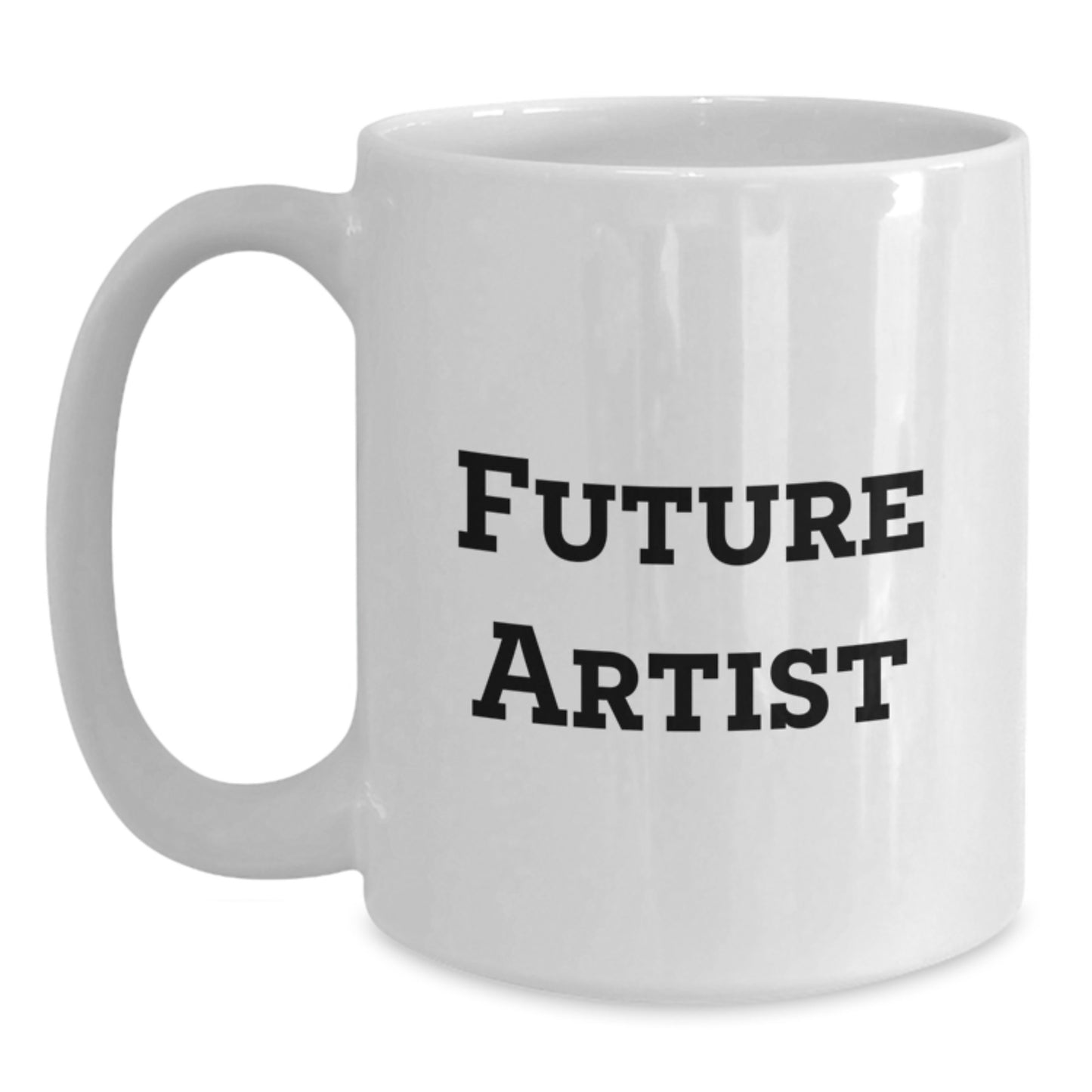 Funny Artist Gifts for Future Artist Graduation White Coffee Mug, Gifts from Friends, Gifts for Artist, Inspirational Quote - Main