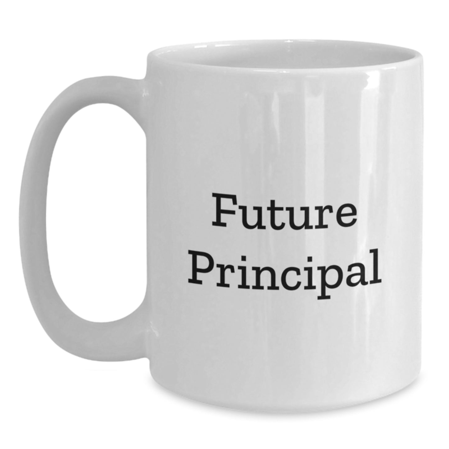 Funny Principal White Coffee Mug, Gifts from Friends, Cute Inspirational Quote for Future Principal Graduation Unique Gifts - Main
