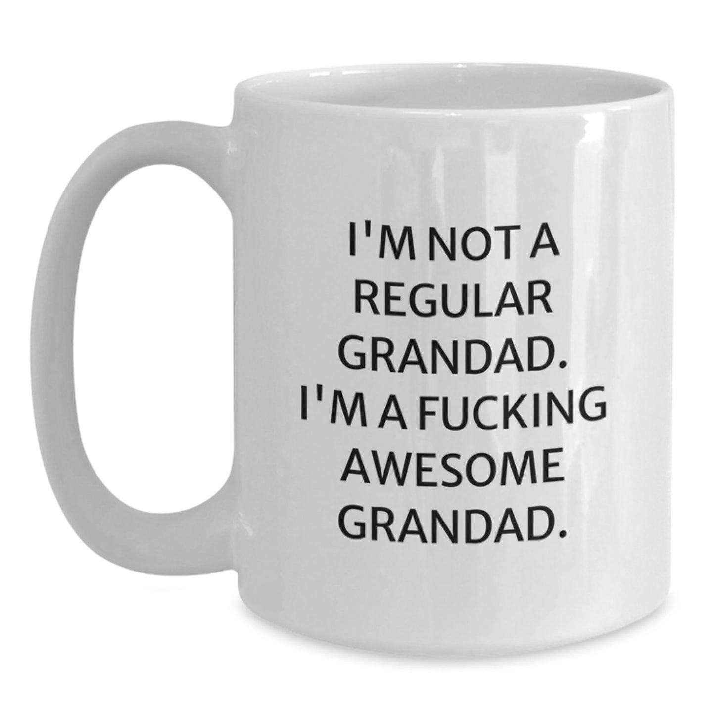 Funny Grandad Gifts from Men, Unique White Coffee Mugs for Grandad, Christmas Unique Gift Ideas - Main