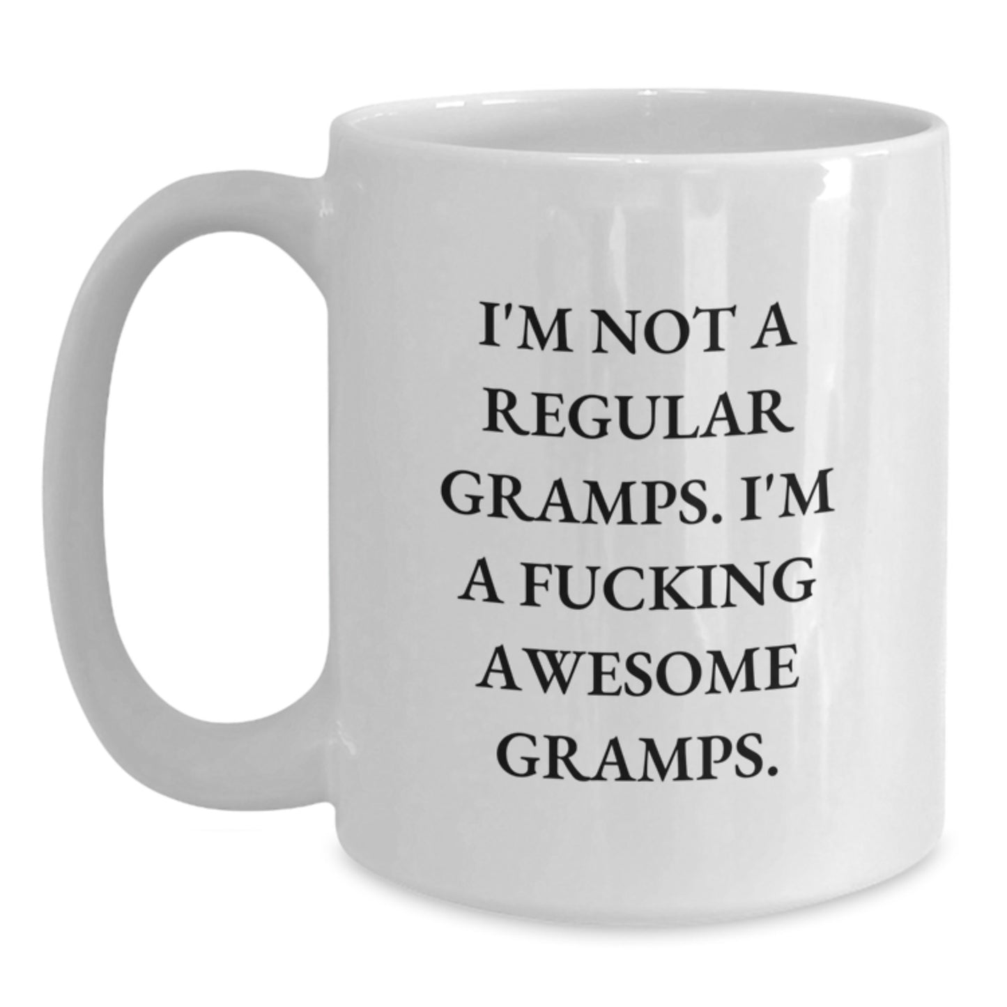 Funny Gramps Gifts, Unique White Coffee Mugs for Awesome Gramps, Christmas Unique Gifts from Family to Gramps - Main