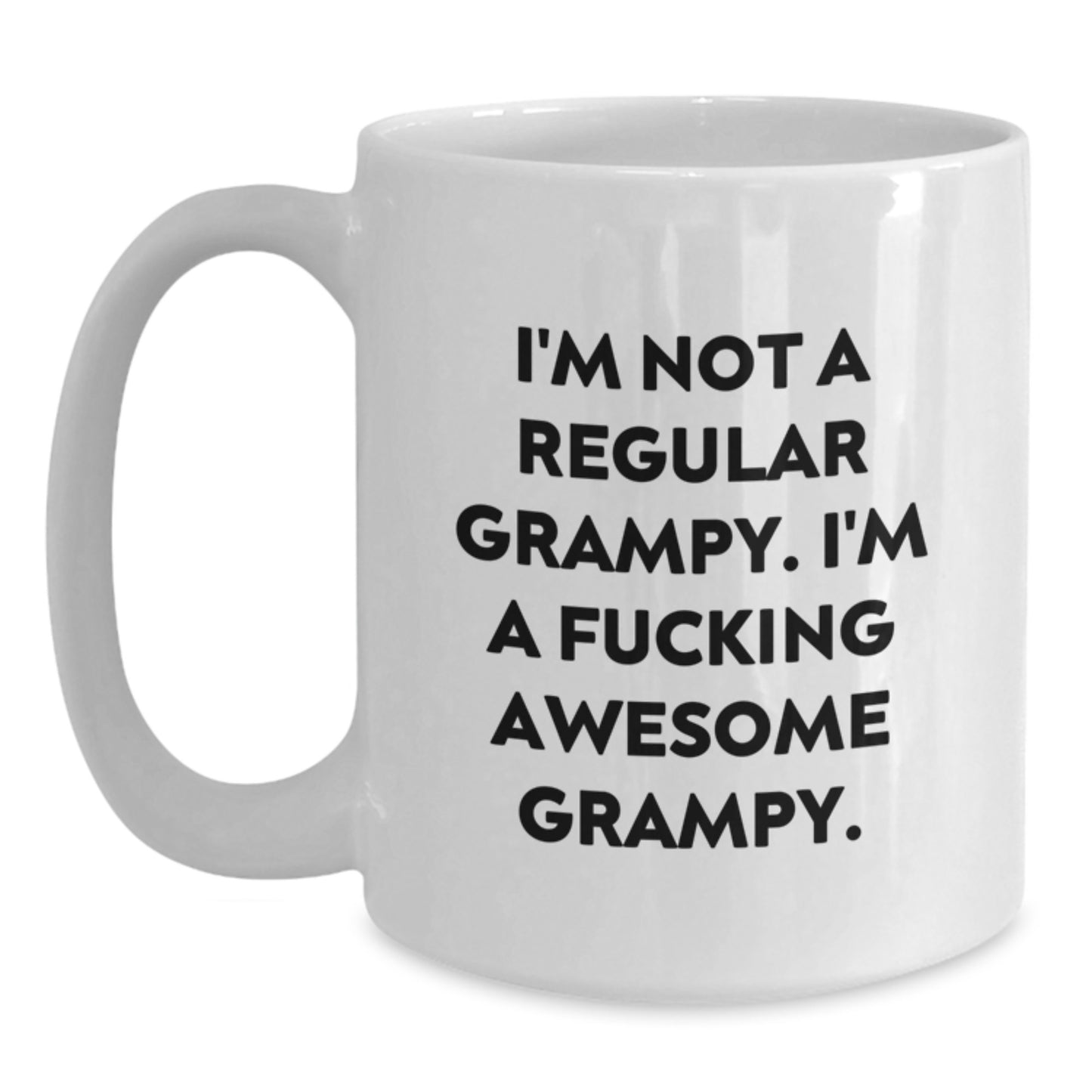 Funny Grampy White Coffee Mug Gifts for Men from Family, Unique Christmas Unique Gifts for Grampy, Awesome Grampy Mugs - Main