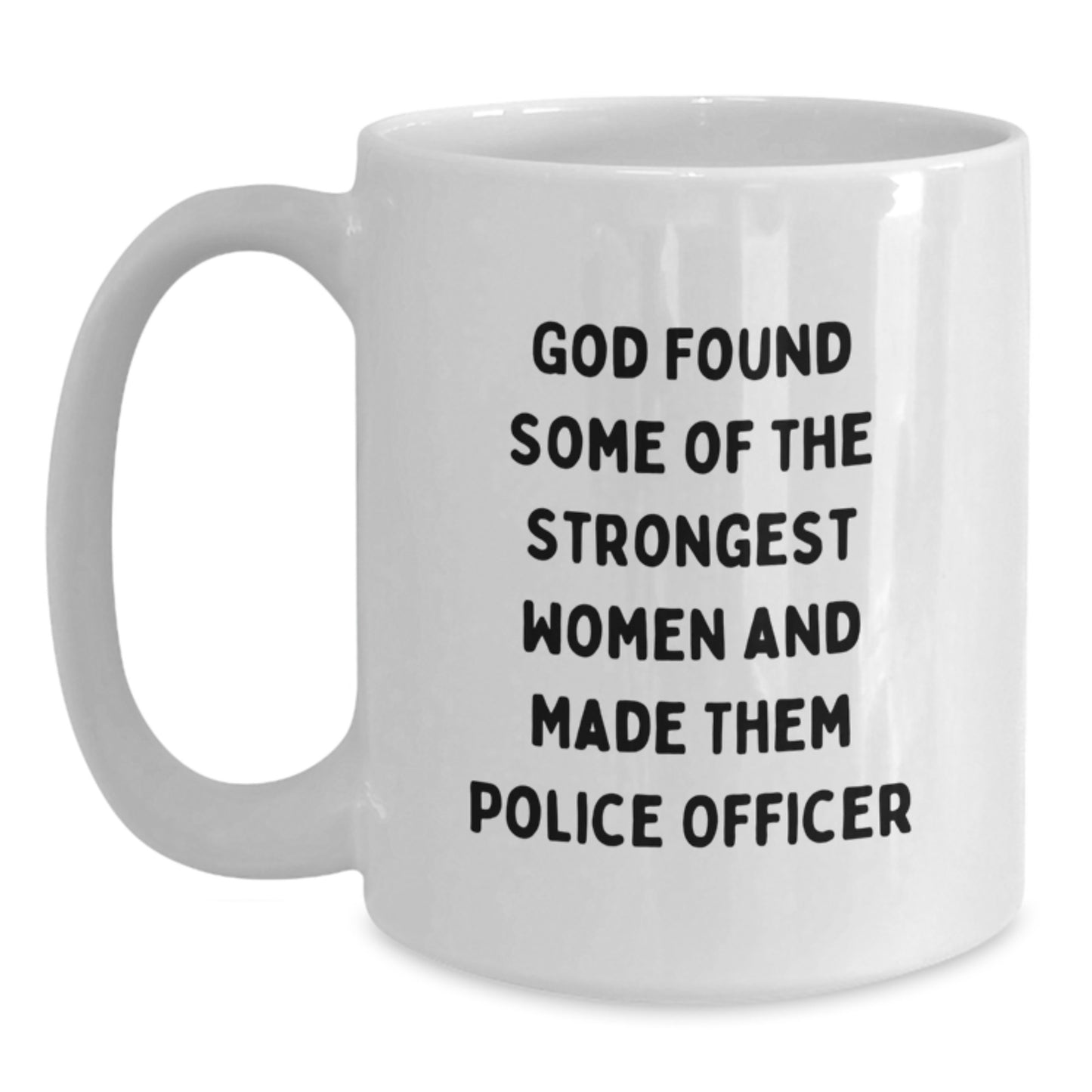 Funny Police Officer Gifts for Men Women Friends from Family - Police Officer White Coffee Mug Christmas Unique Presents - Main