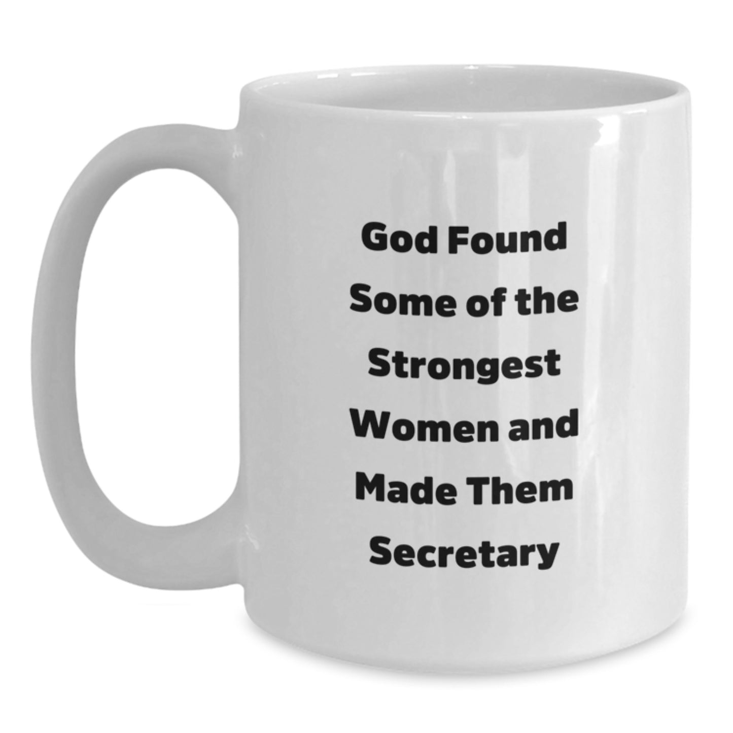 Funny Secretary Quotes White Coffee Mugs Gifts from Friends and Family for Women Christmas Unique Presents - Main