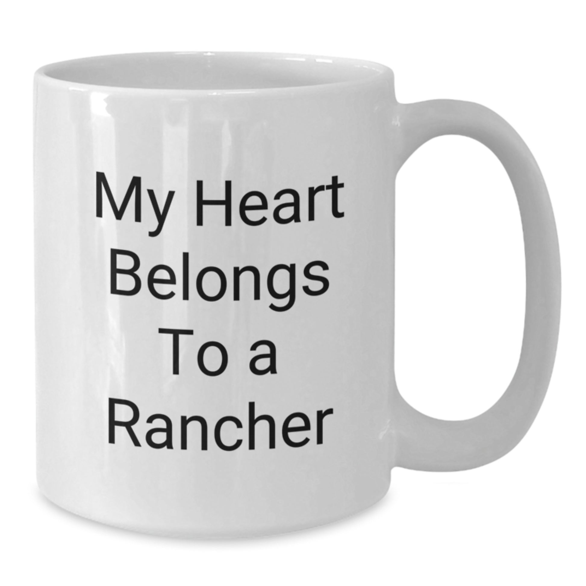 Rancher Love White Coffee Mug Funny Gift for Men from Coworkers, Christmas Unique Presents - Additional