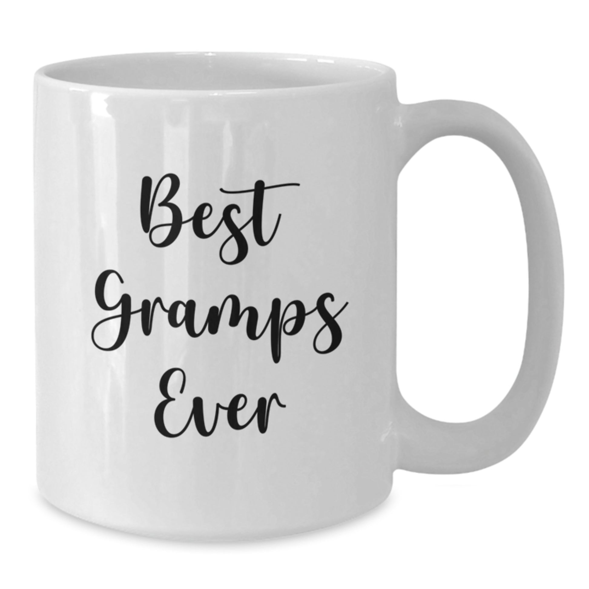 Funny Quote Gramps Gifts for Men White Coffee Mug, Best Gramps Ever Christmas Unique Gifts, White Ceramic Mug Gifts from Family - Additional