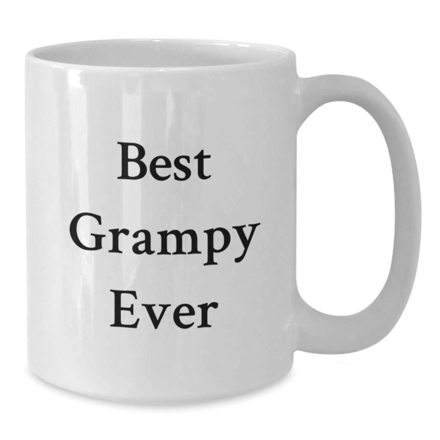 Funny Grampy Gifts for Men, Christmas Unique Gifts from Grampy, White Coffee Mug with Best Grampy Ever Quote - Additional