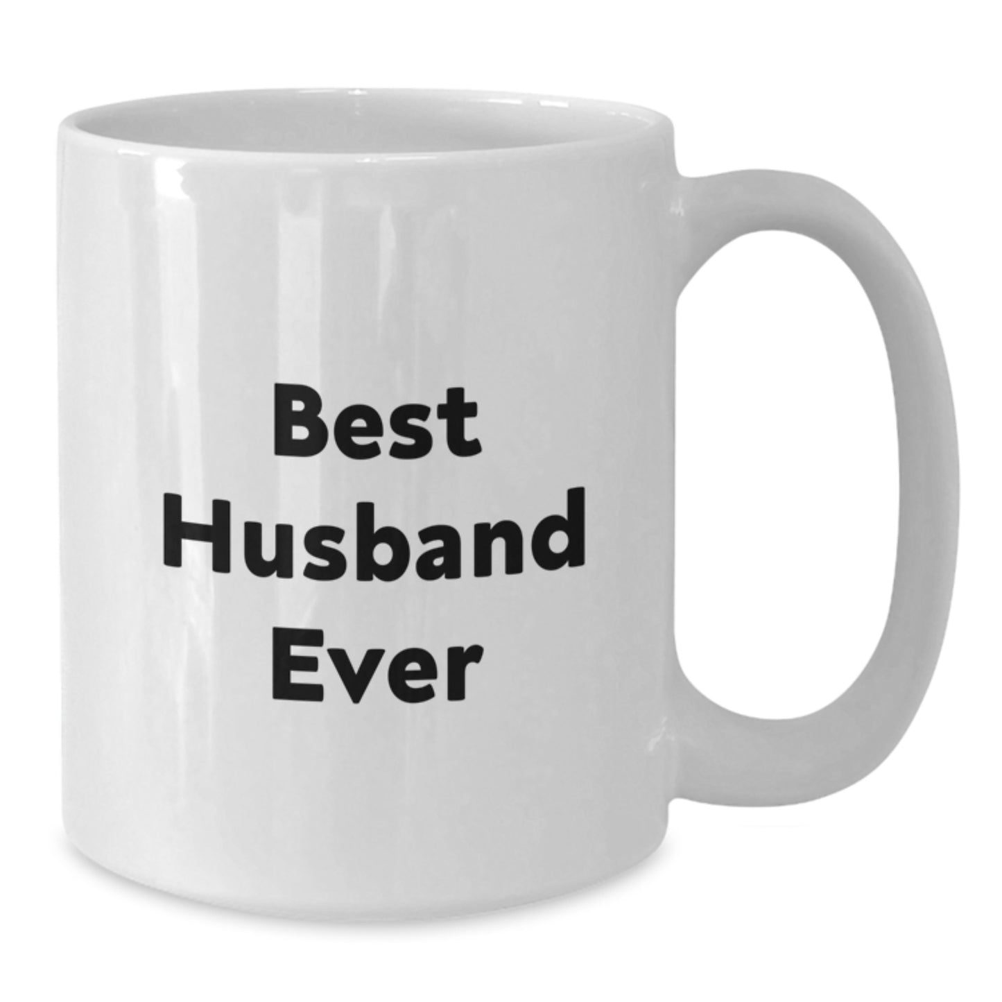 Funny Husband Gifts, 'Best Husband Ever' White Coffee Mug, Gifts from Family for Husband, Unique Graduation Gifts for Him - Additional