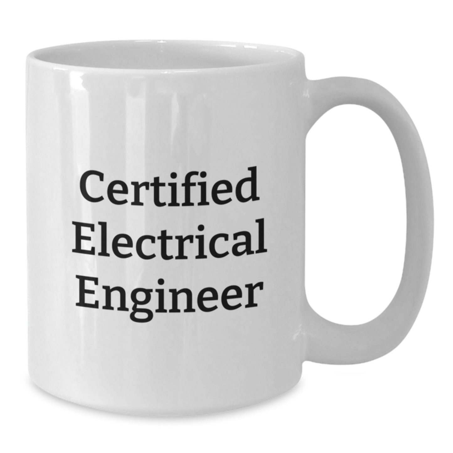 Funny Electrical Engineer Gifts from Family for Him - 'I'm not a morning person, but I'll drink coffee all day' White Coffee Mug, Graduation Unique Gifts - Additional
