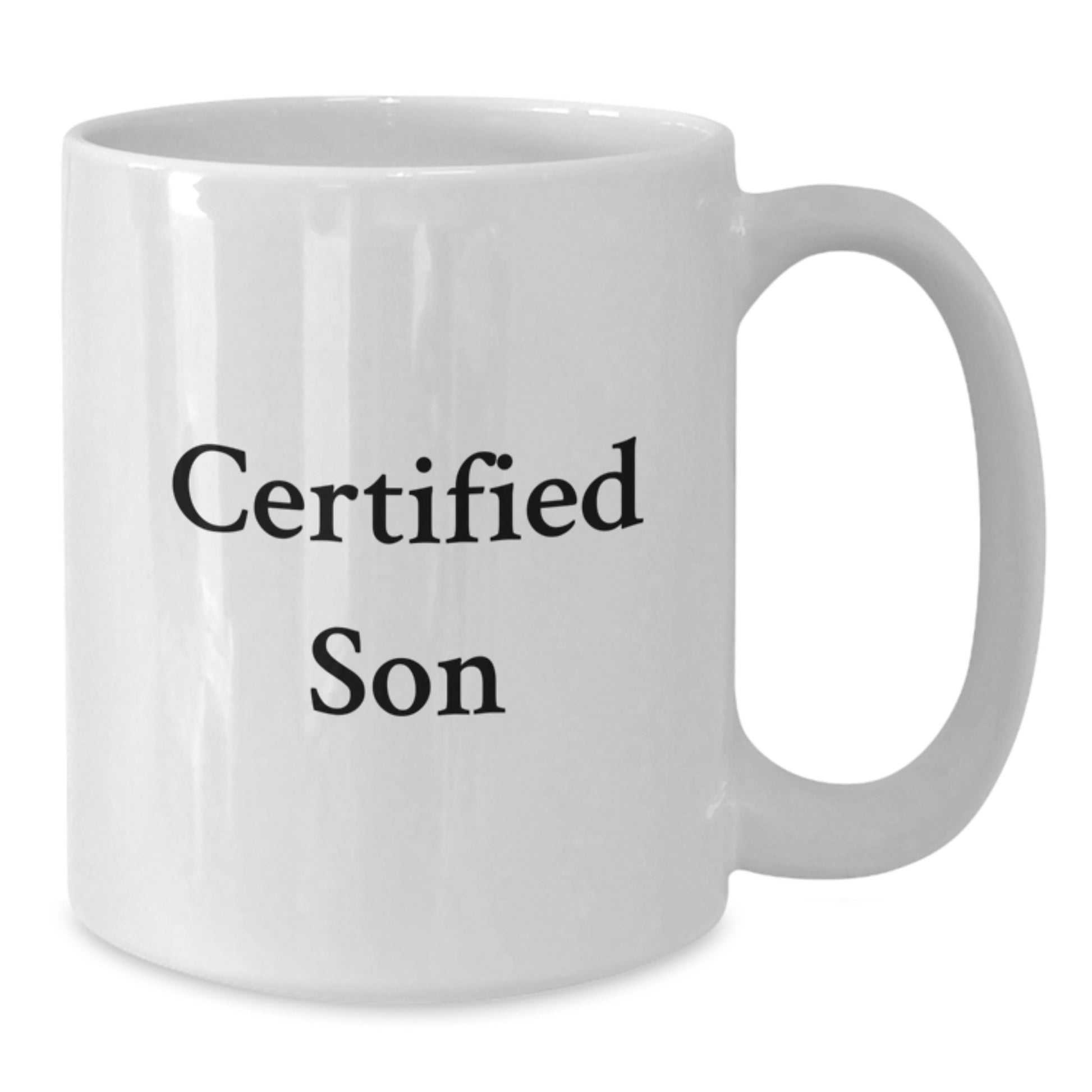 Funny Quote Son White Coffee Mug Gifts for Son from Family, Unique Christmas Unique Gifts for Men, Son Lover - Additional
