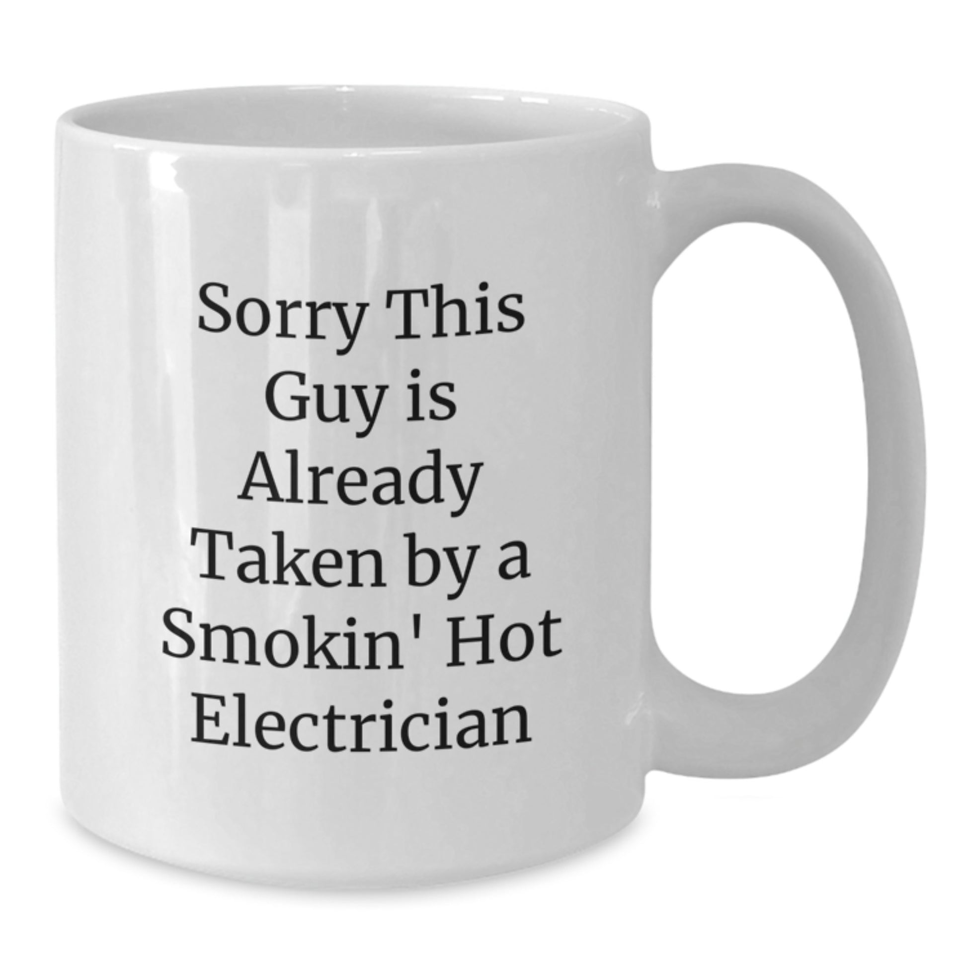 Funny Electrician Gifts, Electrician White Coffee Mug, Gifts from Friends to Electrician Graduate, Perfect Encouragement for Electrician's New Chapter - Additional