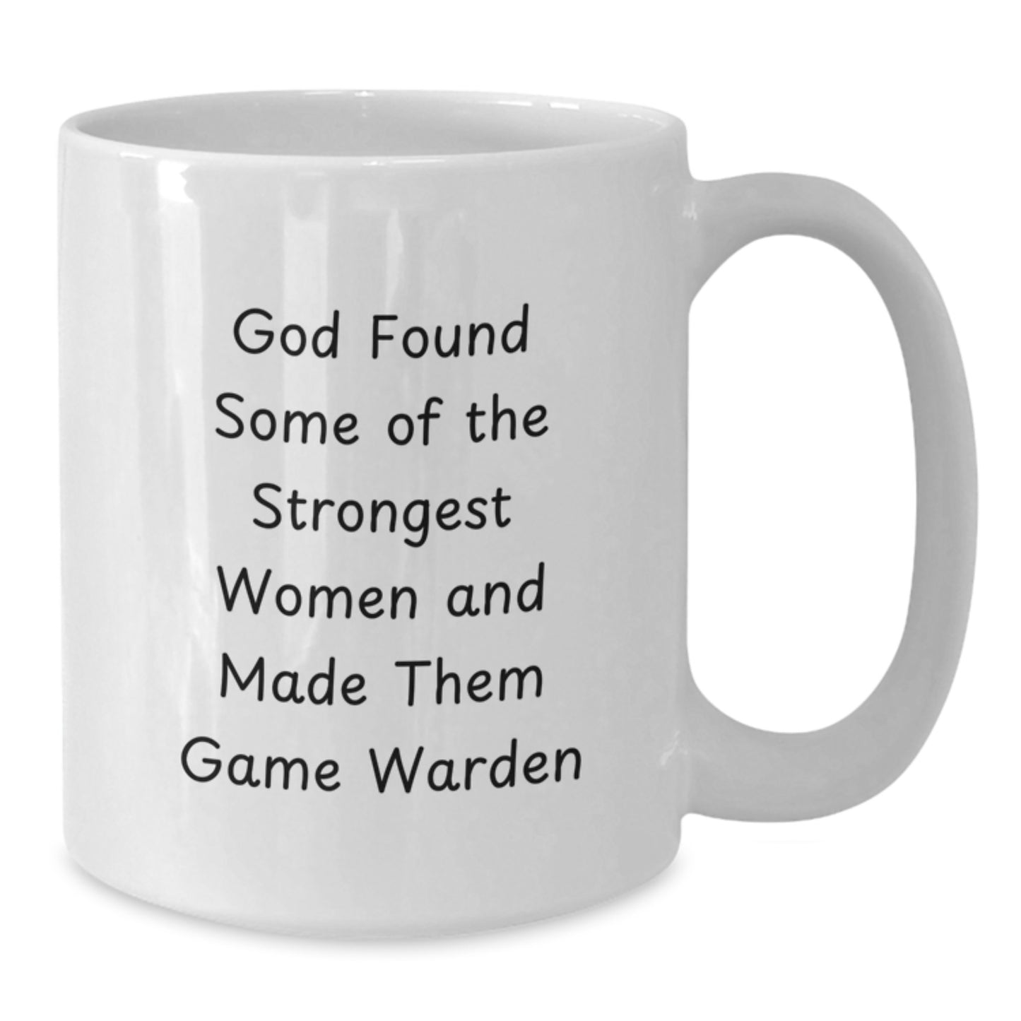 Funny Game Warden Quotes, White Coffee Mugs Gifts from Men to Women, Christmas Unique Gifts for Game Wardens, Game Warden Humor Mug - Additional