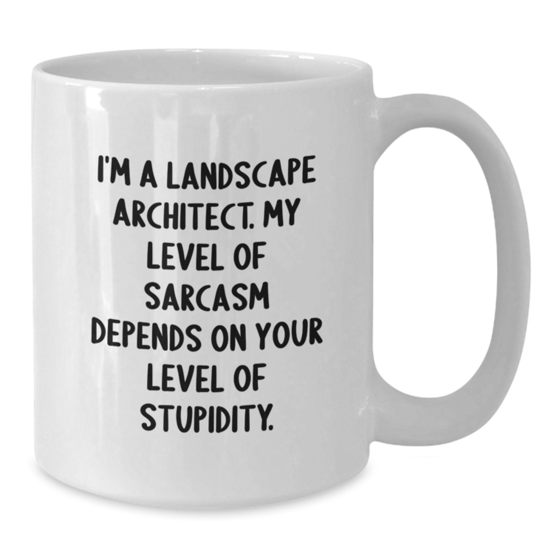 Funny Landscape Architect White Coffee Mugs for Christmas Unique Gifts from Friends and Family - Additional