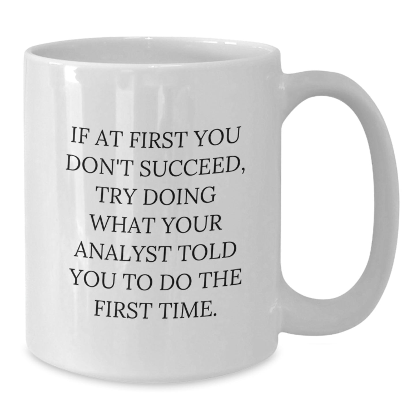 Funny Analyst White Coffee Mugs Gifts from Men and Women to Coworkers and Friends for Christmas - Additional
