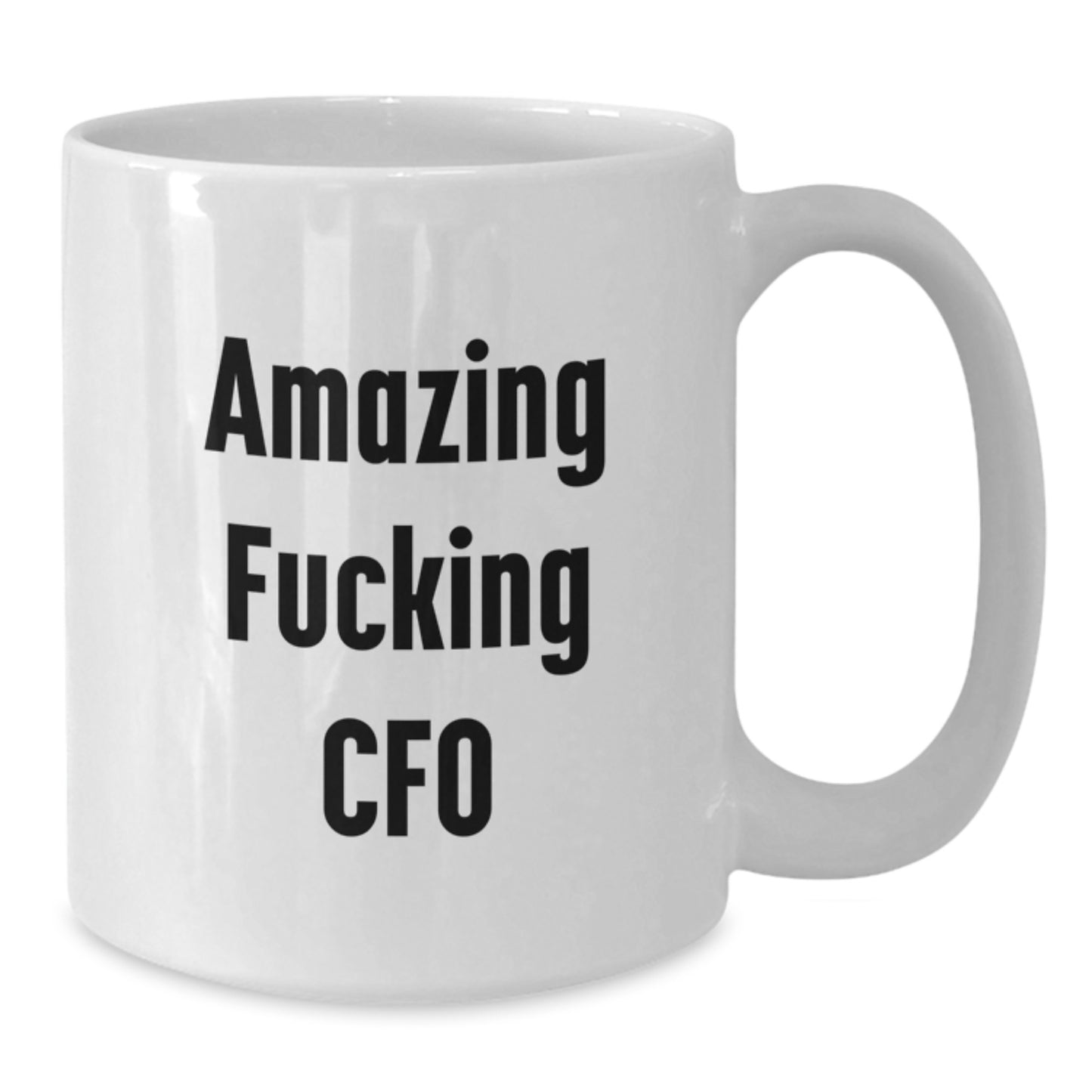 Funny Gifts for CFO, Unique White Coffee Mugs, CFO Christmas Unique Gifts from Friends - Additional