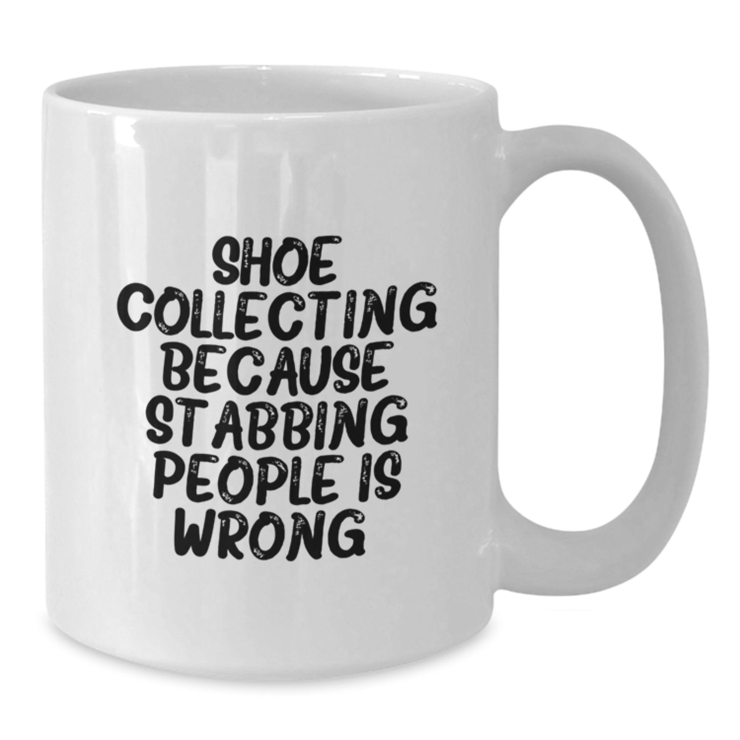 Funny Shoe Collecting White Coffee Mugs Gifts from Friends to Family on Christmas Unique Ideas - Additional
