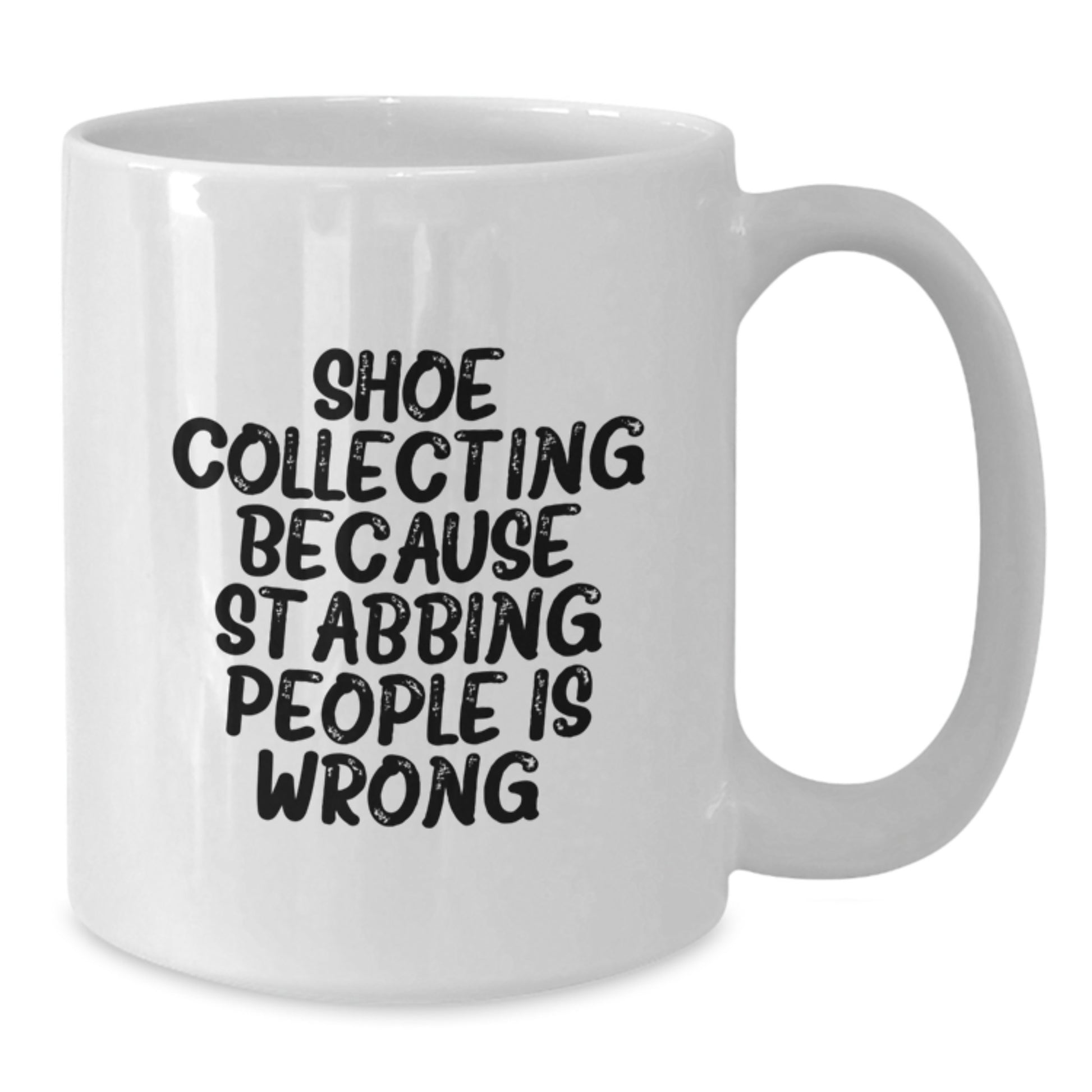 Funny Shoe Collecting White Coffee Mugs Gifts from Friends to Family on Christmas Unique Ideas - Additional
