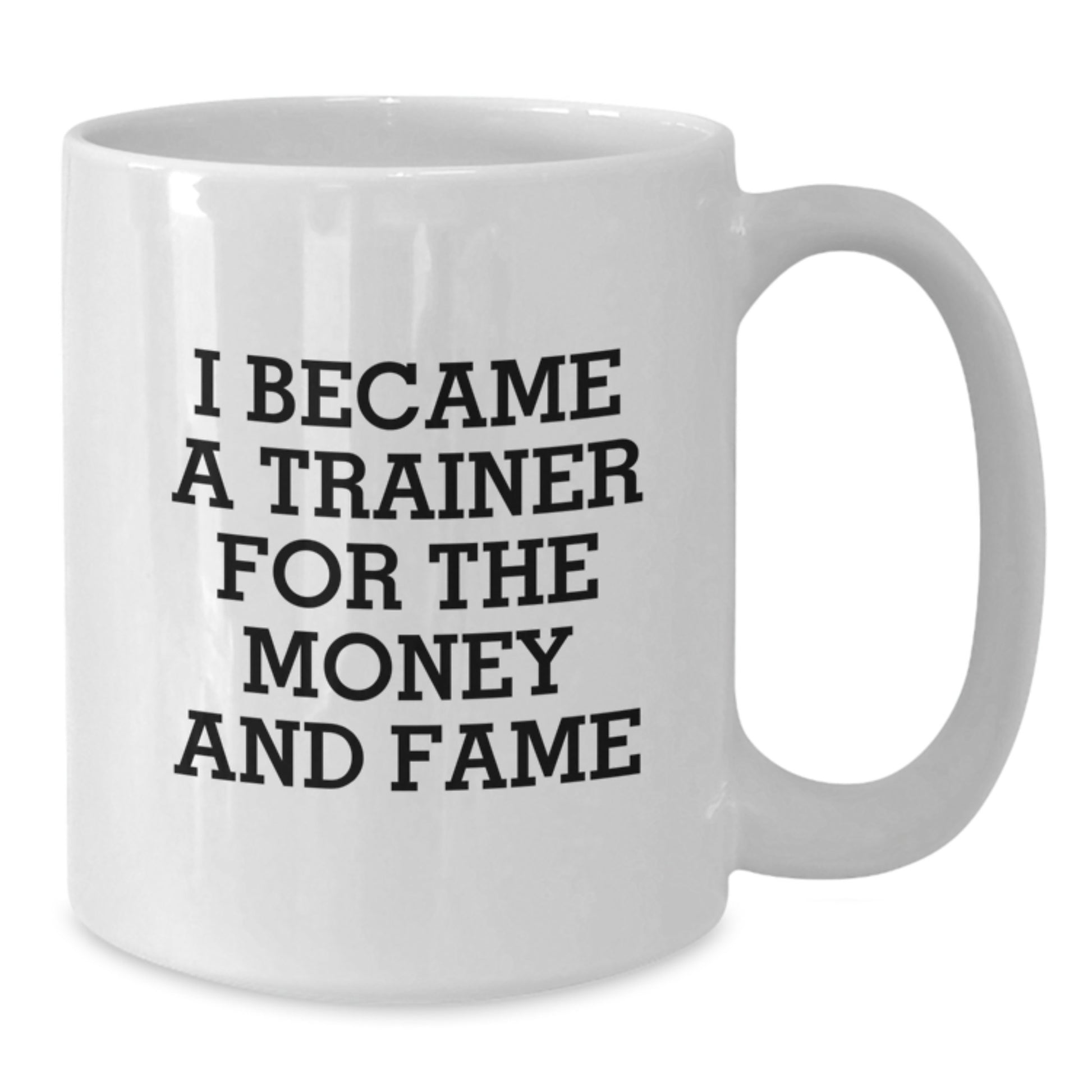 Funny Inspirational Trainer White Coffee Mugs Gifts from Friends for Trainer Men on Christmas Unique Gifts - Additional
