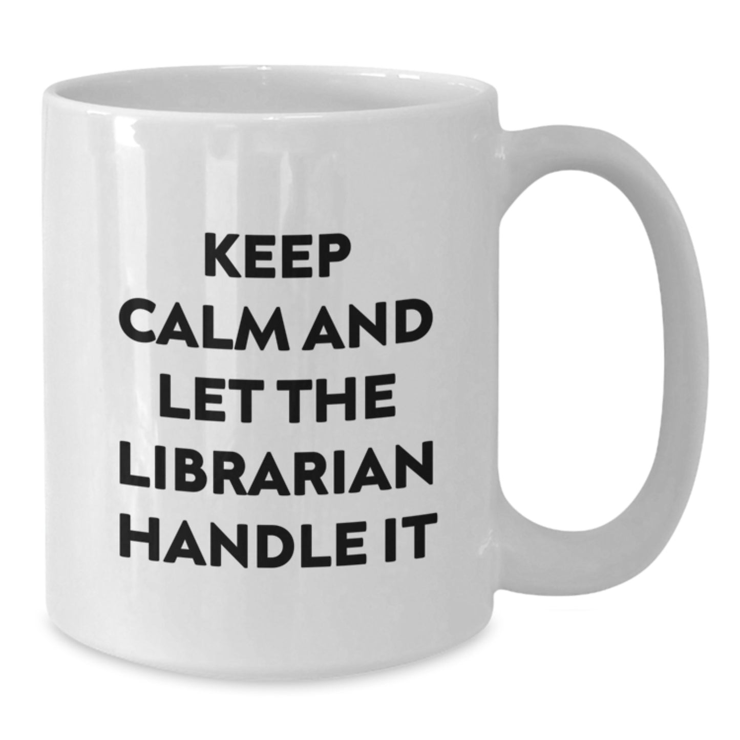 Funny Librarian White Coffee Mugs Gifts from Friends for Librarian Christmas Unique - Additional