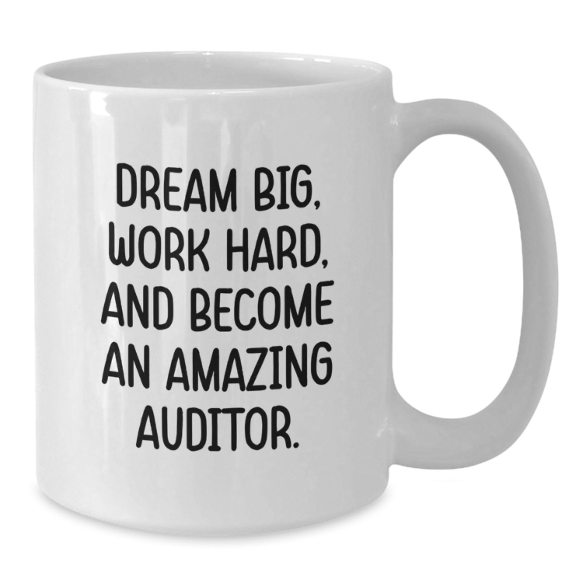 Funny Auditor Quotes White Coffee Mug, Gifts from Friends, Gifts for Auditor Graduation Unique Presents - Additional