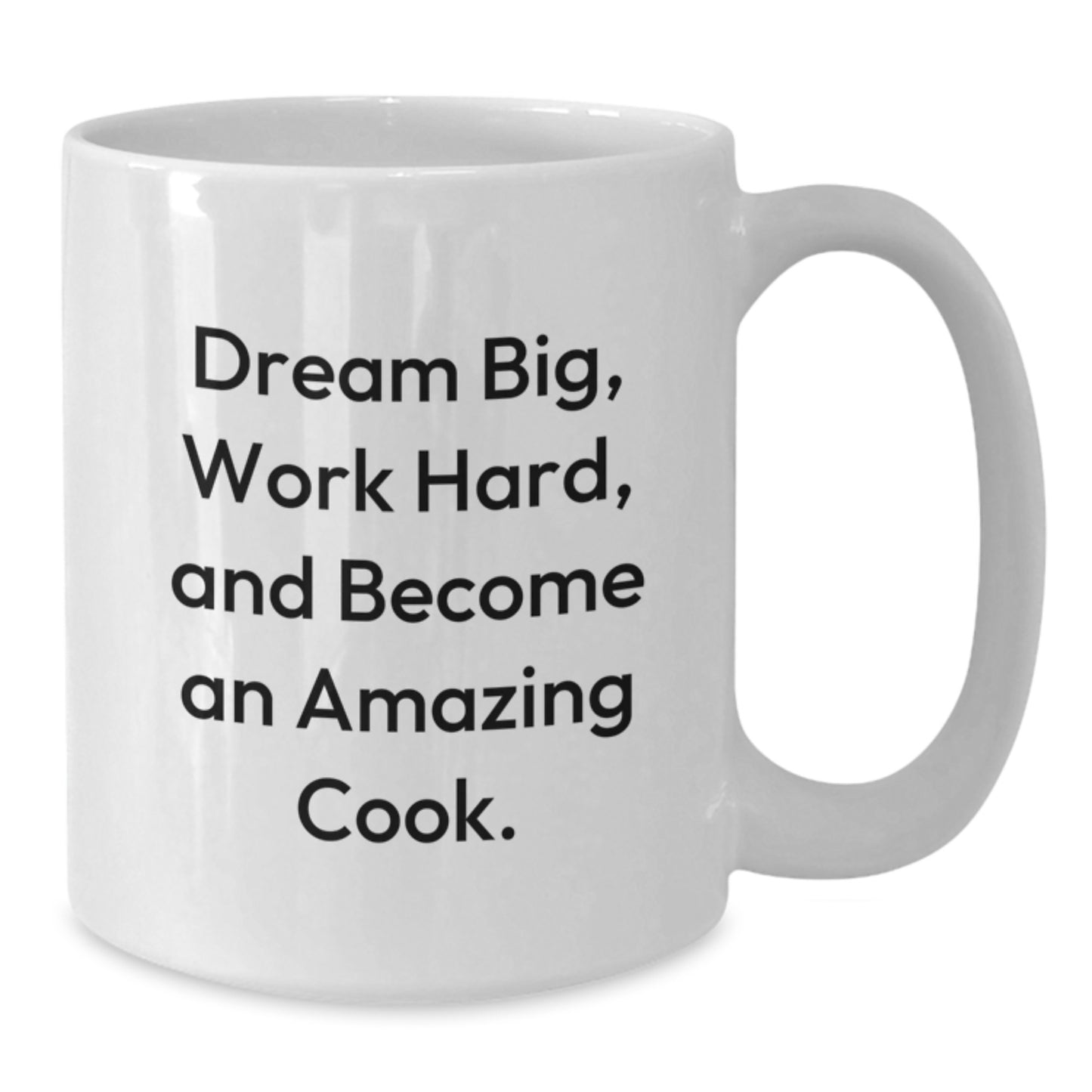 Funny Cook Quote Inspirational Gifts for Men Women Friends Family - White Coffee Mug - Gifts from Men to Cook, Gifts for Cook on Christmas - Additional