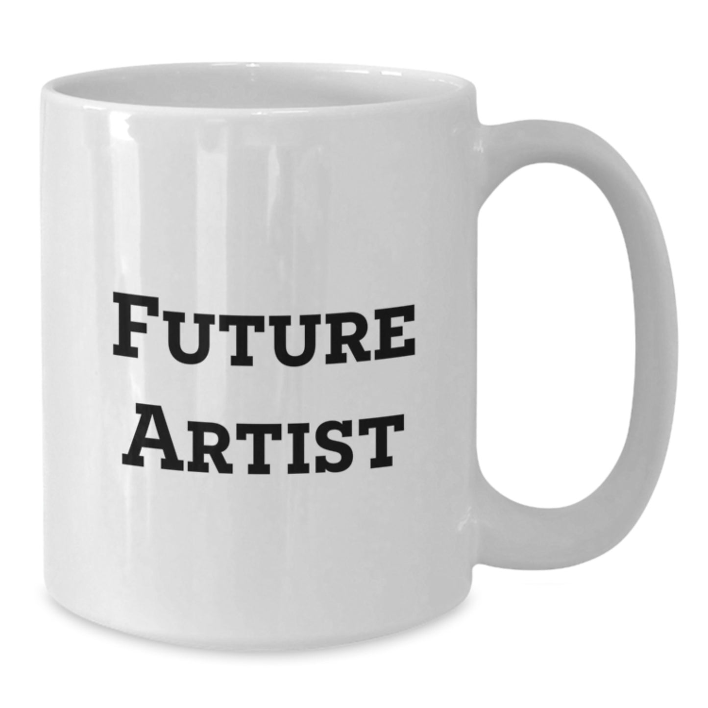 Funny Artist Gifts for Future Artist Graduation White Coffee Mug, Gifts from Friends, Gifts for Artist, Inspirational Quote - Additional