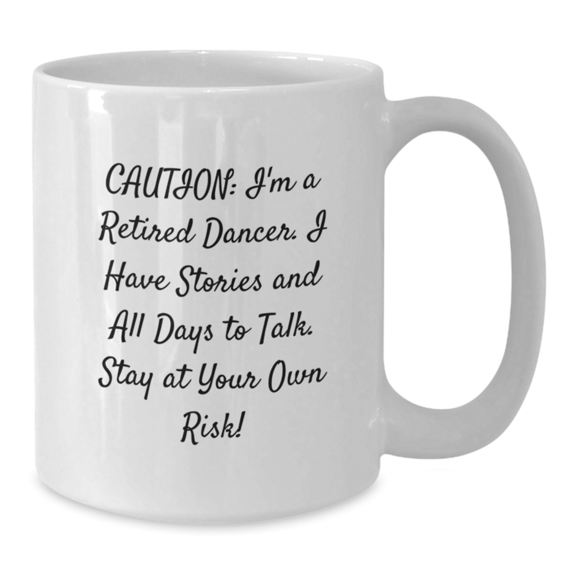 Funny Dancer Gifts for Dancer, White Coffee Mug, Perfect for Dancer Lovers, Gifts from Friends and Family, Christmas Unique Gifts - Additional