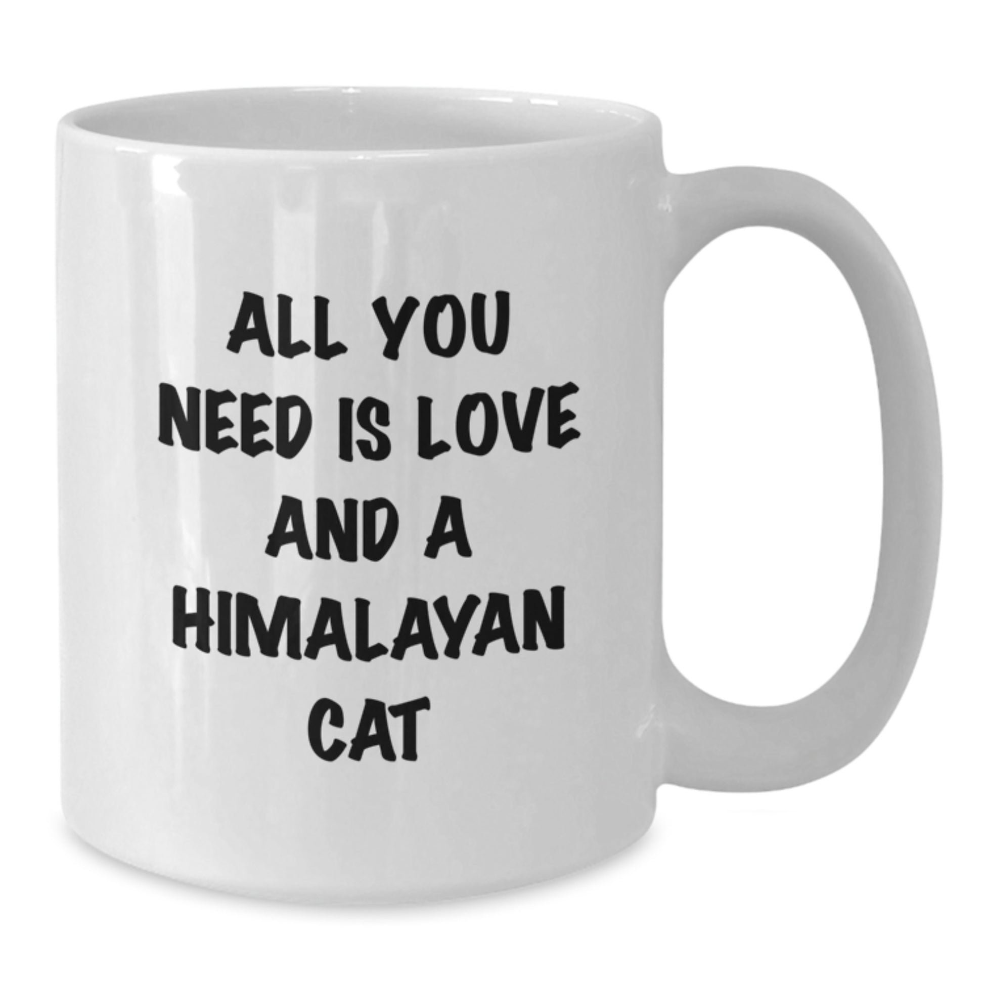 Himalayan Cat Gifts, Funny White Coffee Mug for Graduation, Gifts from Family, Ideal Gifts for Himalayan Cat Lovers - Additional