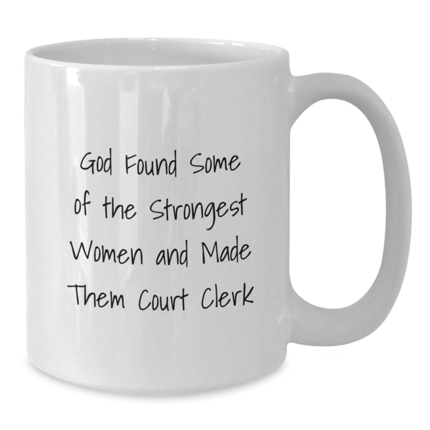 Funny Court Clerk Gifts, White Coffee Mugs with Inspirational Quotes for Court Clerk, Unique Christmas Unique Gifts from Friends to Family Court Clerks - Additional