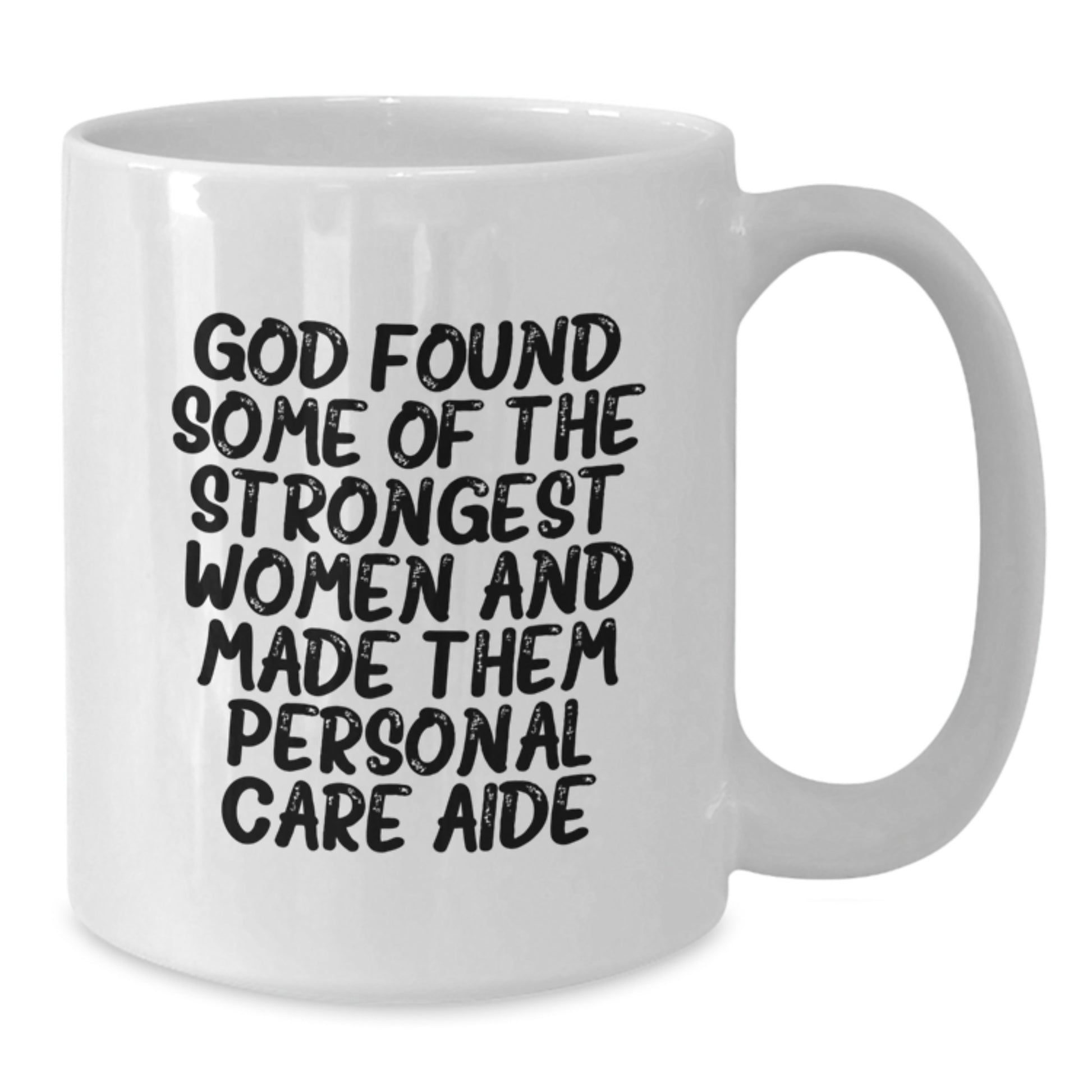 Funny White Coffee Mug Gifts from Men for Personal Care Aide Women - Inspirational Christmas Unique Personal Care Aide Mug - Additional