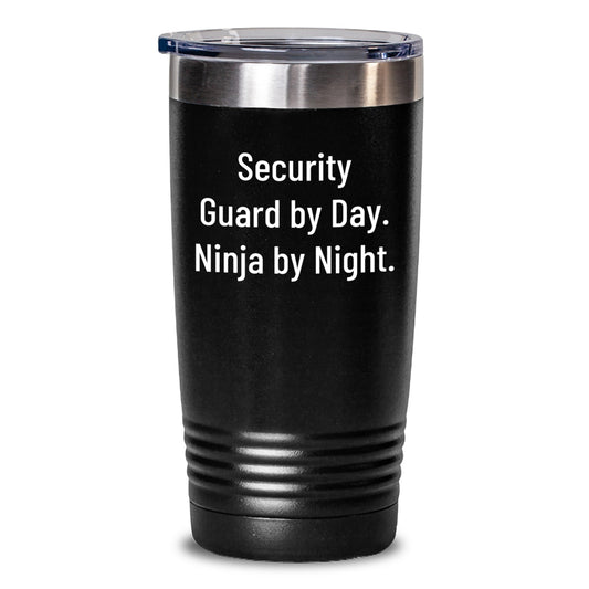 Funny Security Guard Gifts from Men, Security Guard Tumblers for Christmas Unique - Main