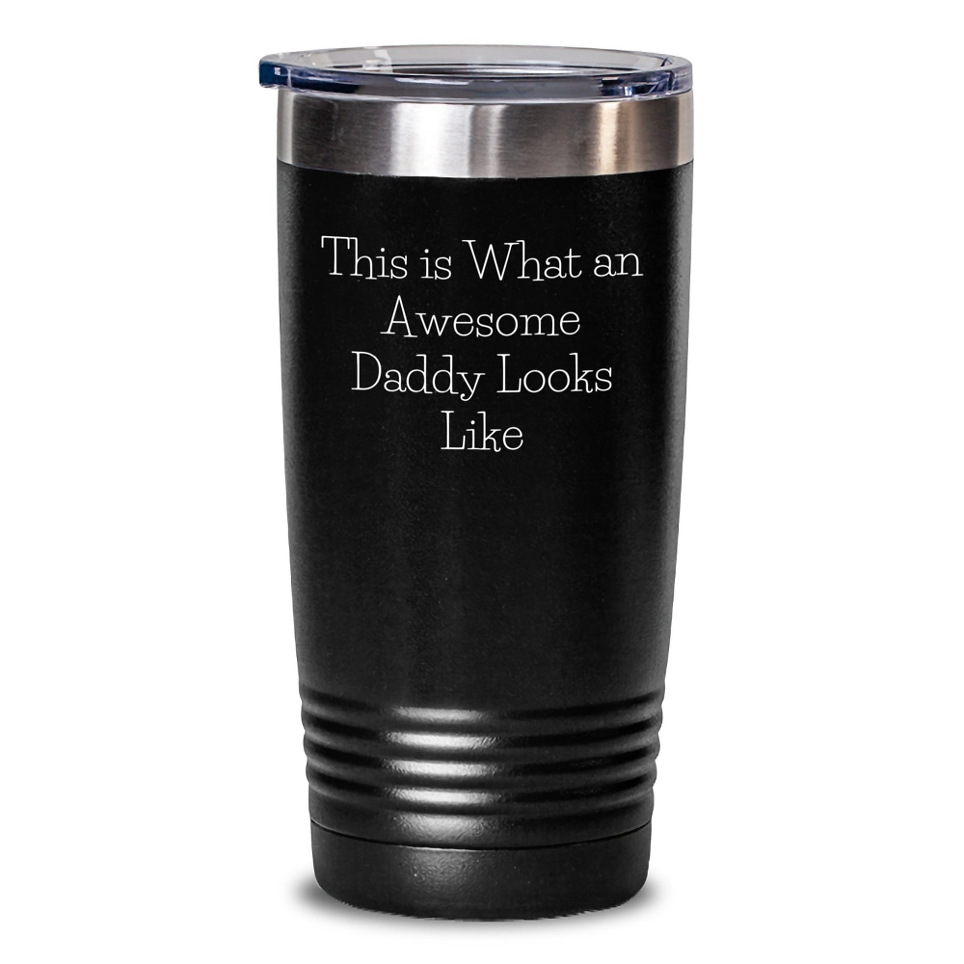 Funny Daddy Gifts from Men to Daddies, This Is What An Awesome Daddy Looks Like Tumblers for Christmas Unique Gifts - Main