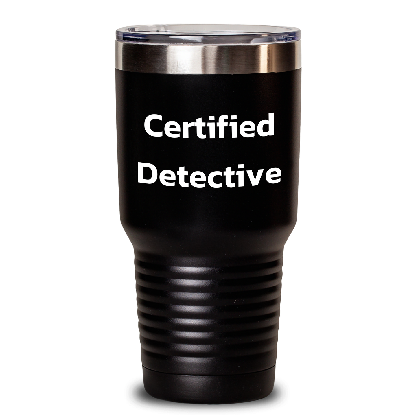 Detective Gifts for Men from, Funny Quote Certified Detective, Tumbler, 20oz/30oz, Perfect Graduation Unique Gifts for Him, Stainless Steel Powder Coating - Main