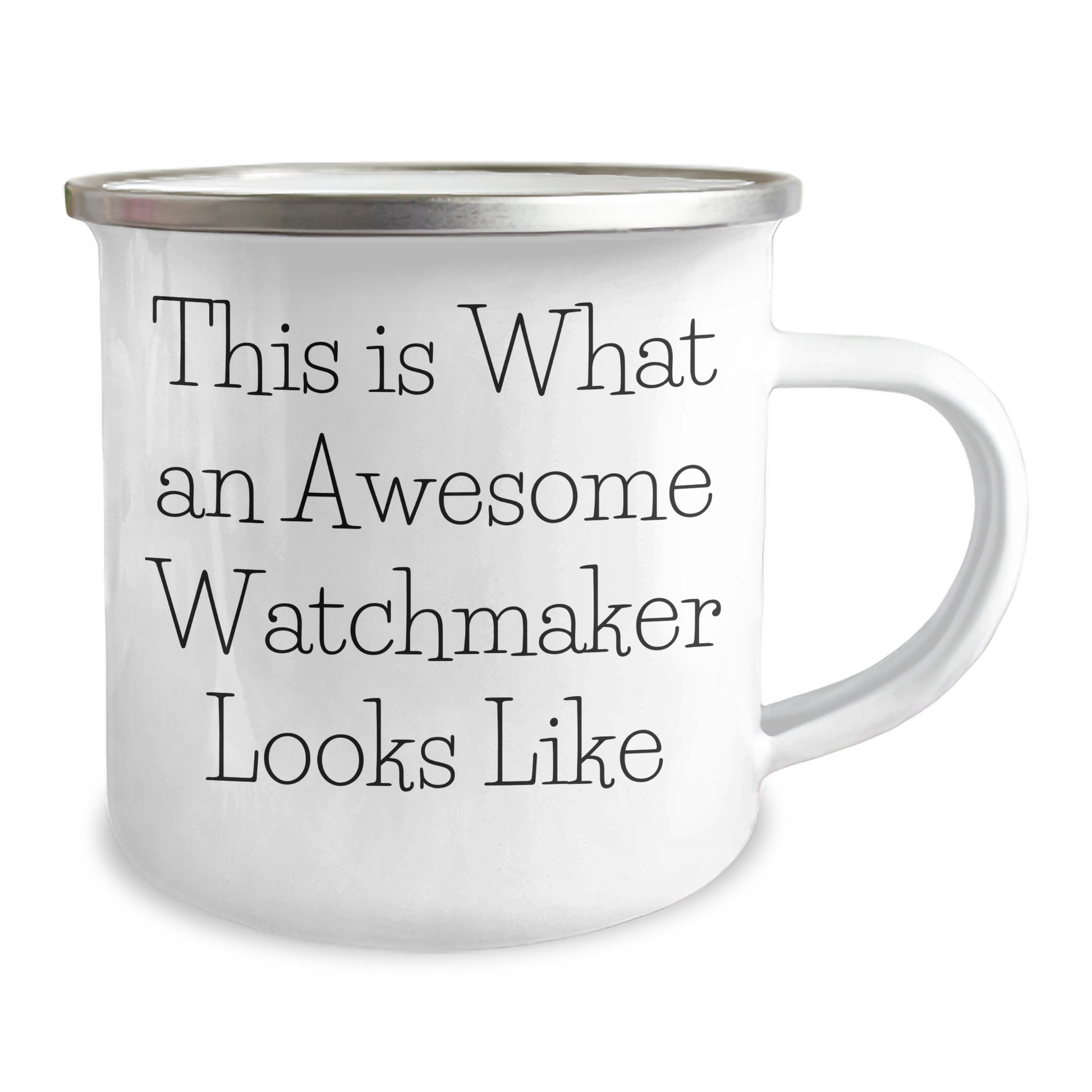 Watchmaker Gifts from Friends - This Is What An Awesome Watchmaker Looks Like, Camping Mug for Graduation Unique Gifts - Image 2