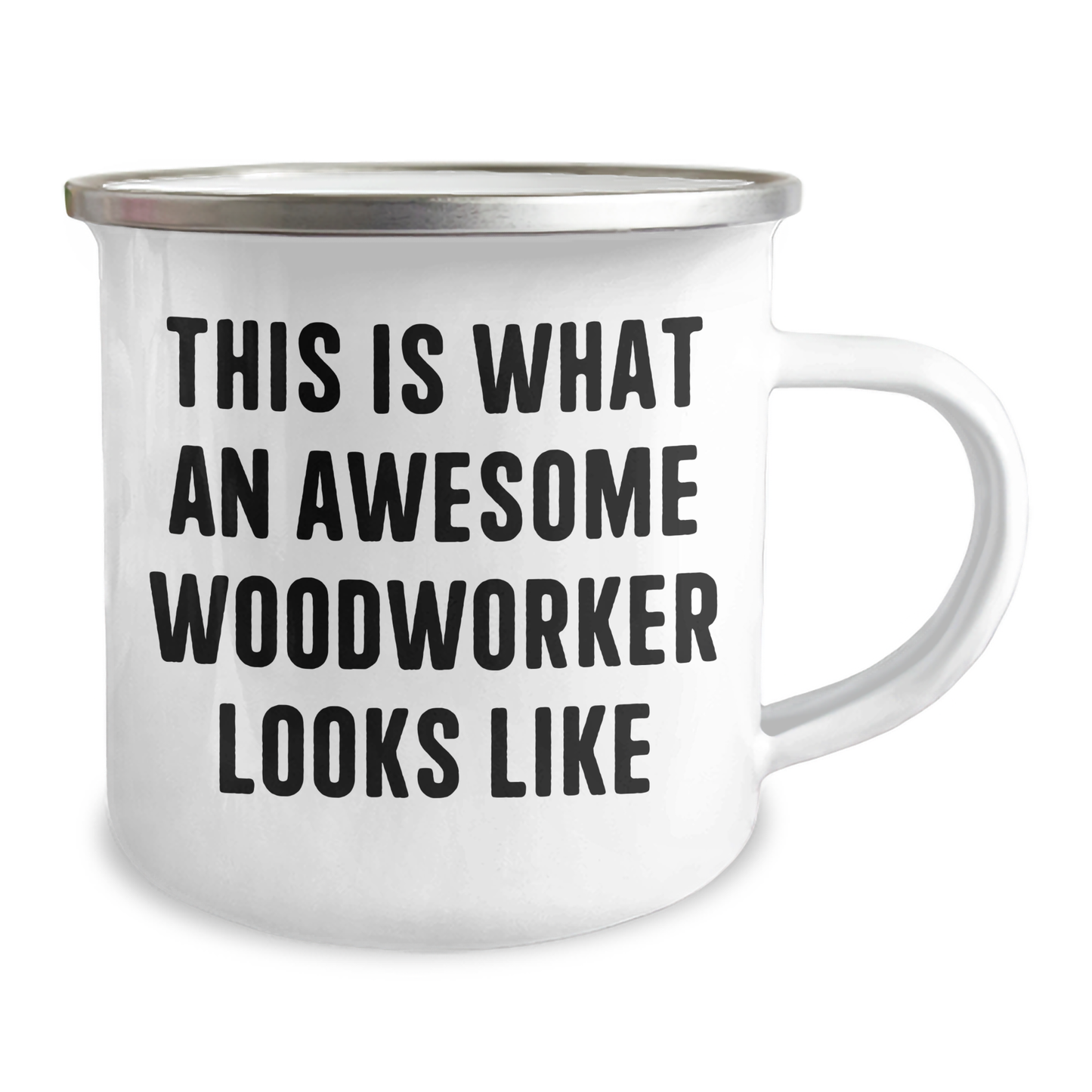 Woodworker Gifts, Funny Quotes, Camping Mug, 12 oz Stainless Steel, Perfect for Men or Women, Gifts from Friends, Family, Coworkers, Unique Graduation Gifts - Image 2