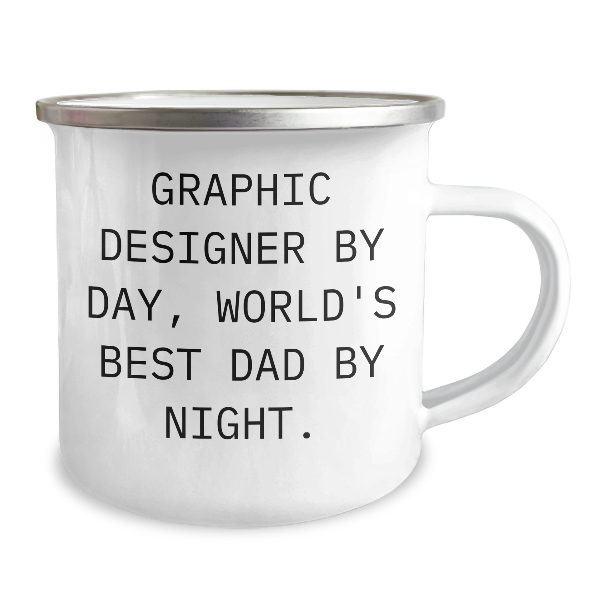 Graphic Designer Gifts, Funny Camping Mugs for Graphic Designer By Day, World's Best Dad By Night, Graduation Unique Gifts from Friends to Graphic Designer - Image 2