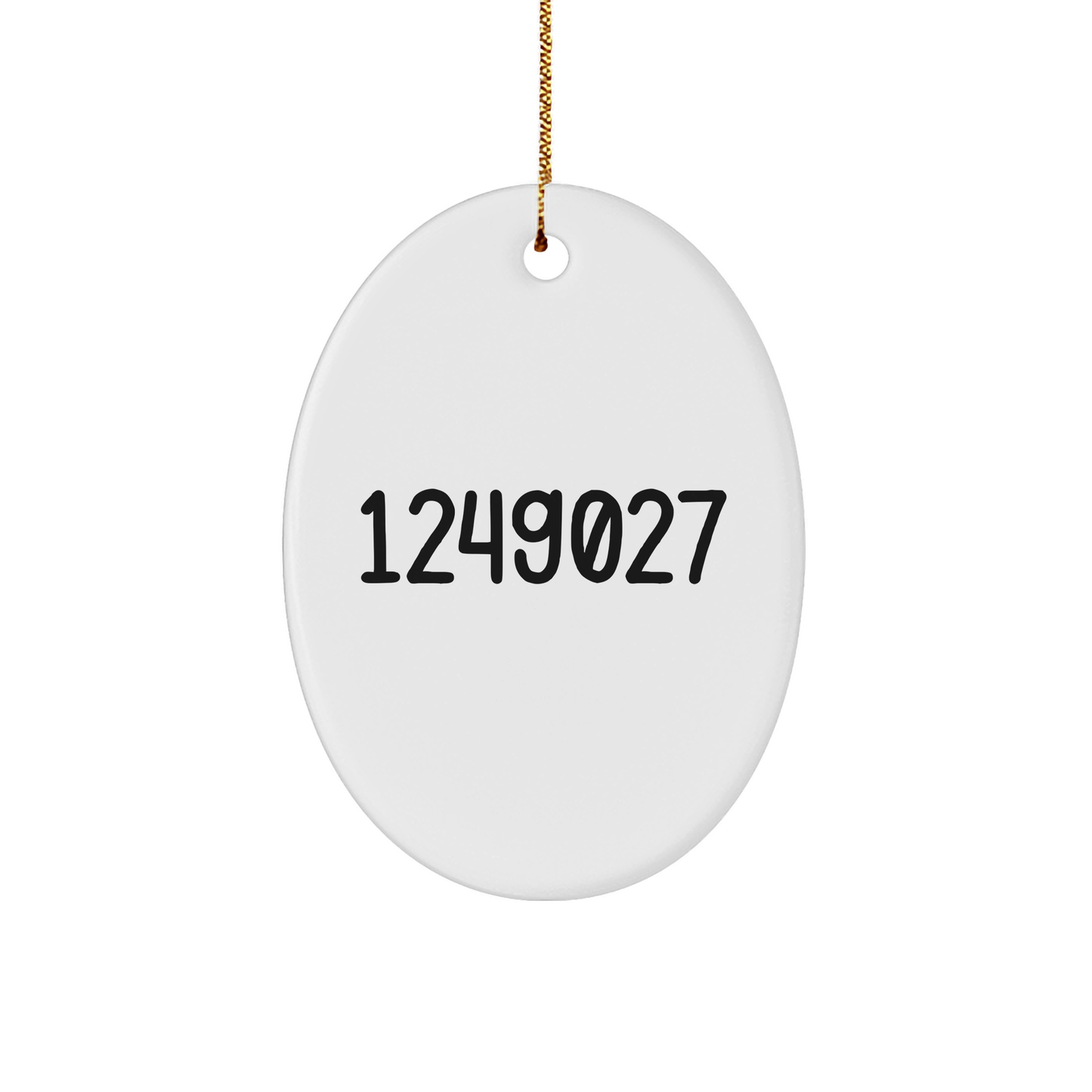 Funny Certified Dancer Gifts from Friends for Dancers - Oval Ornament, White, 3.25\ - Image 1