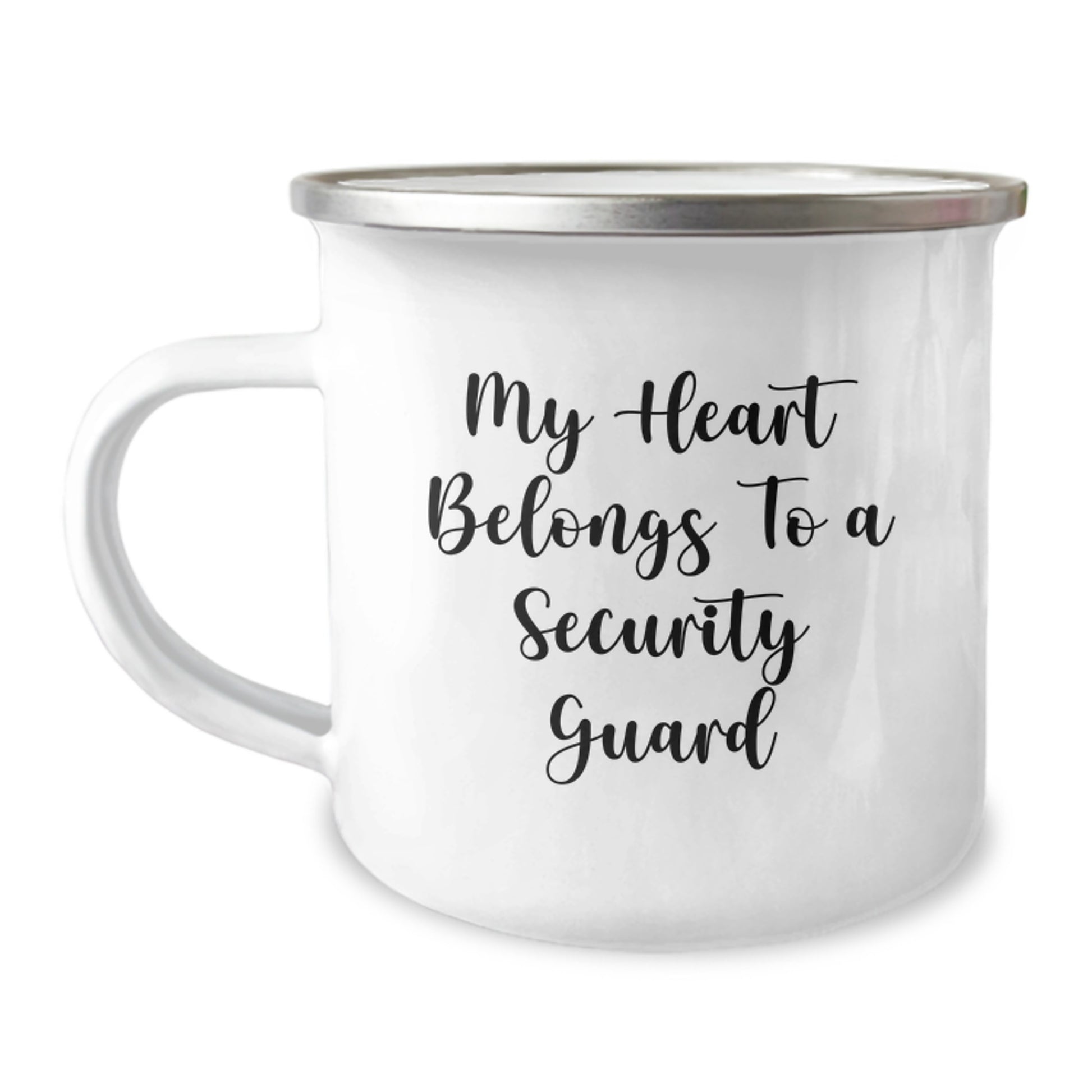 Funny 'My Heart Belongs To A Security Guard' Christmas Unique Gifts for Security Guard Friends and Family from Us - Image 1