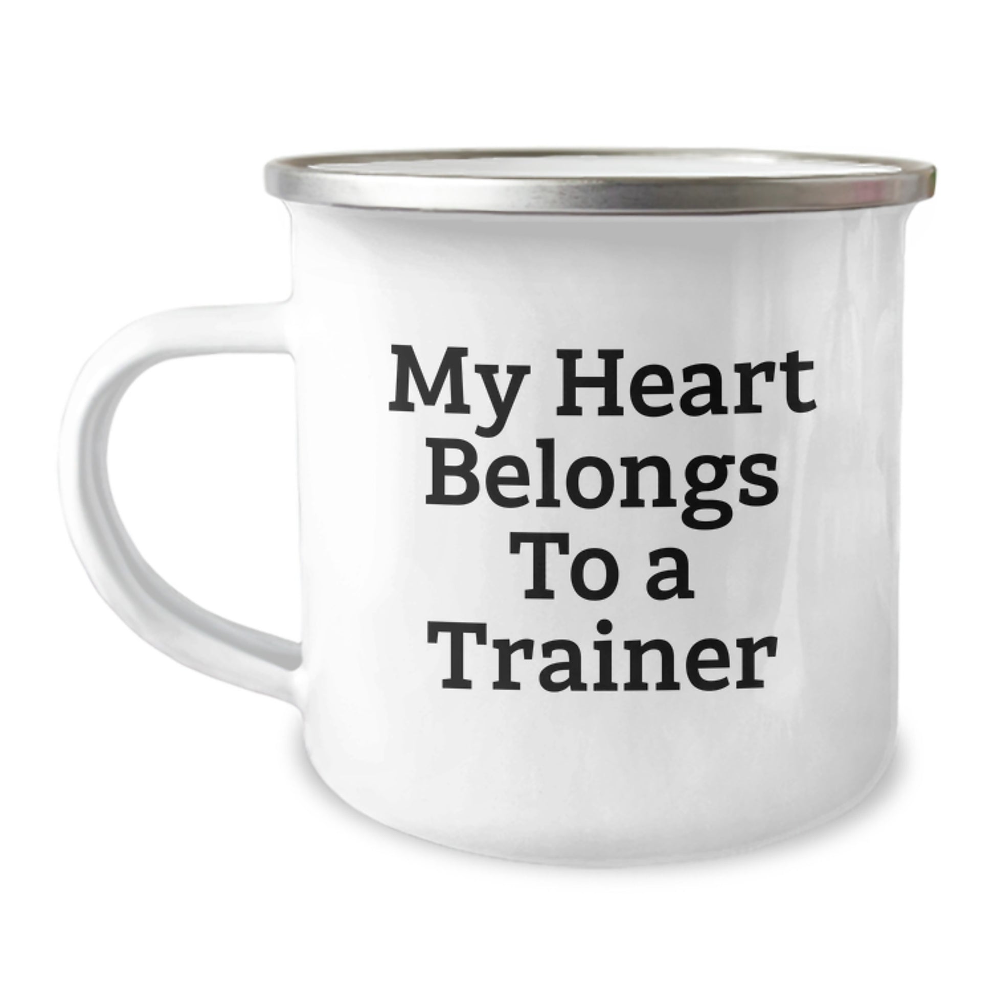Funny Trainer Lover Camping Mug Gifts from Men for Christmas Unique Presents - Image 1