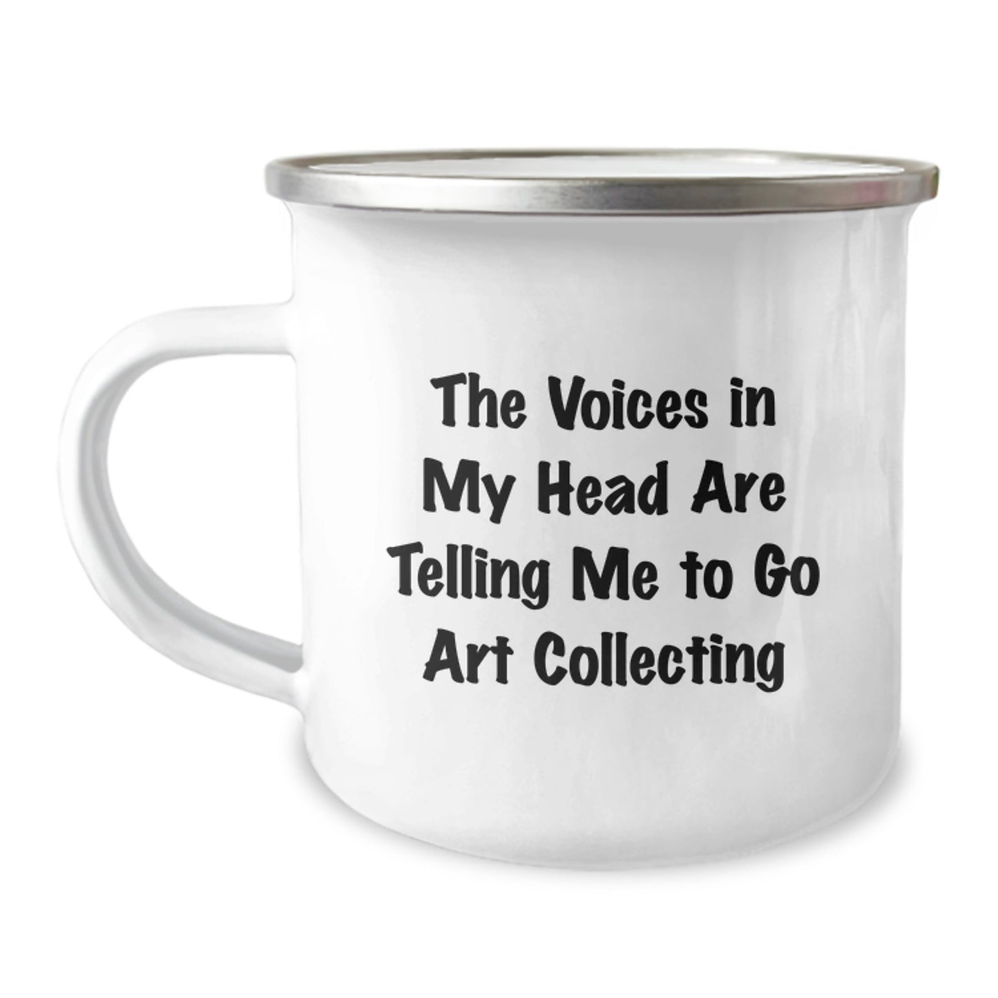 Funny Art Collecting Camping Mug Gifts for Art Collecting Enthusiasts, Friends, and Family, Unique Christmas Unique Gifts from Men - Image 1